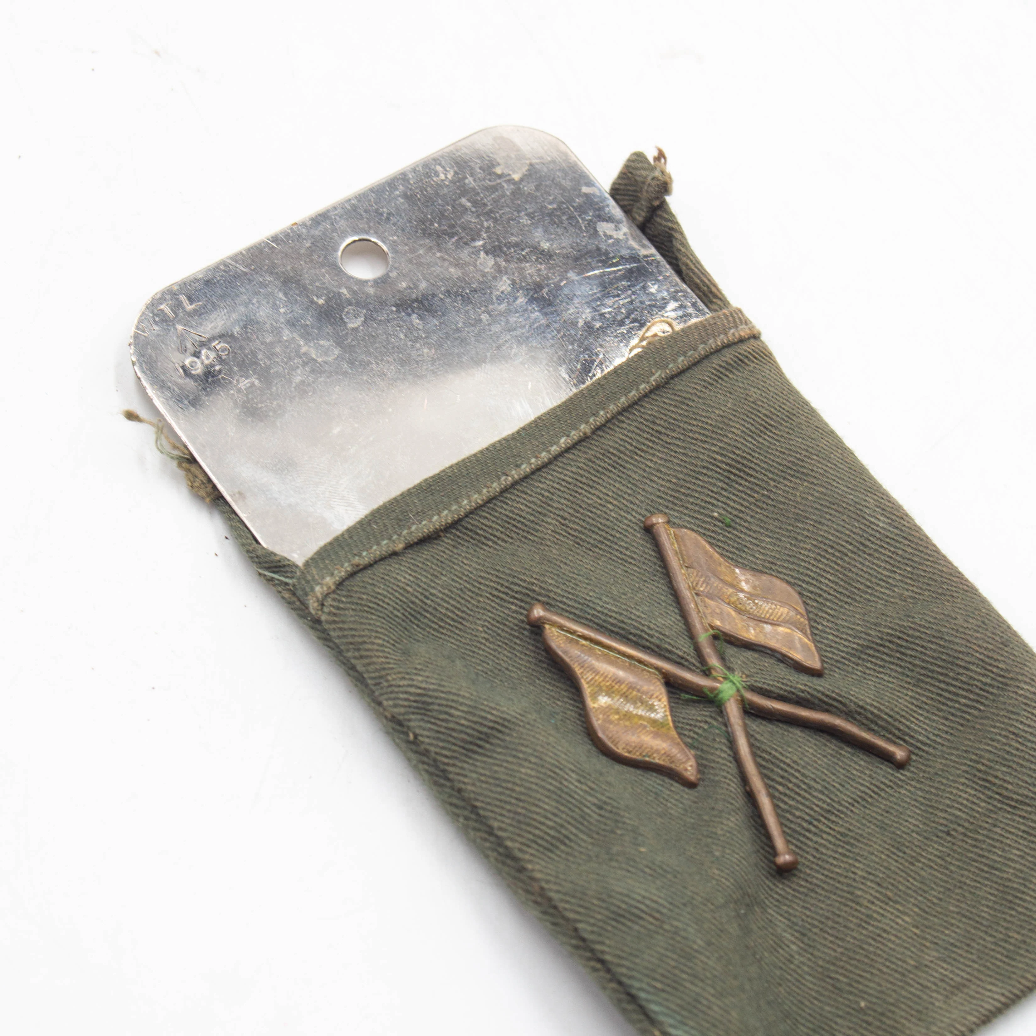 1945 Dated WW2 British Signalling Mirror - Image 5