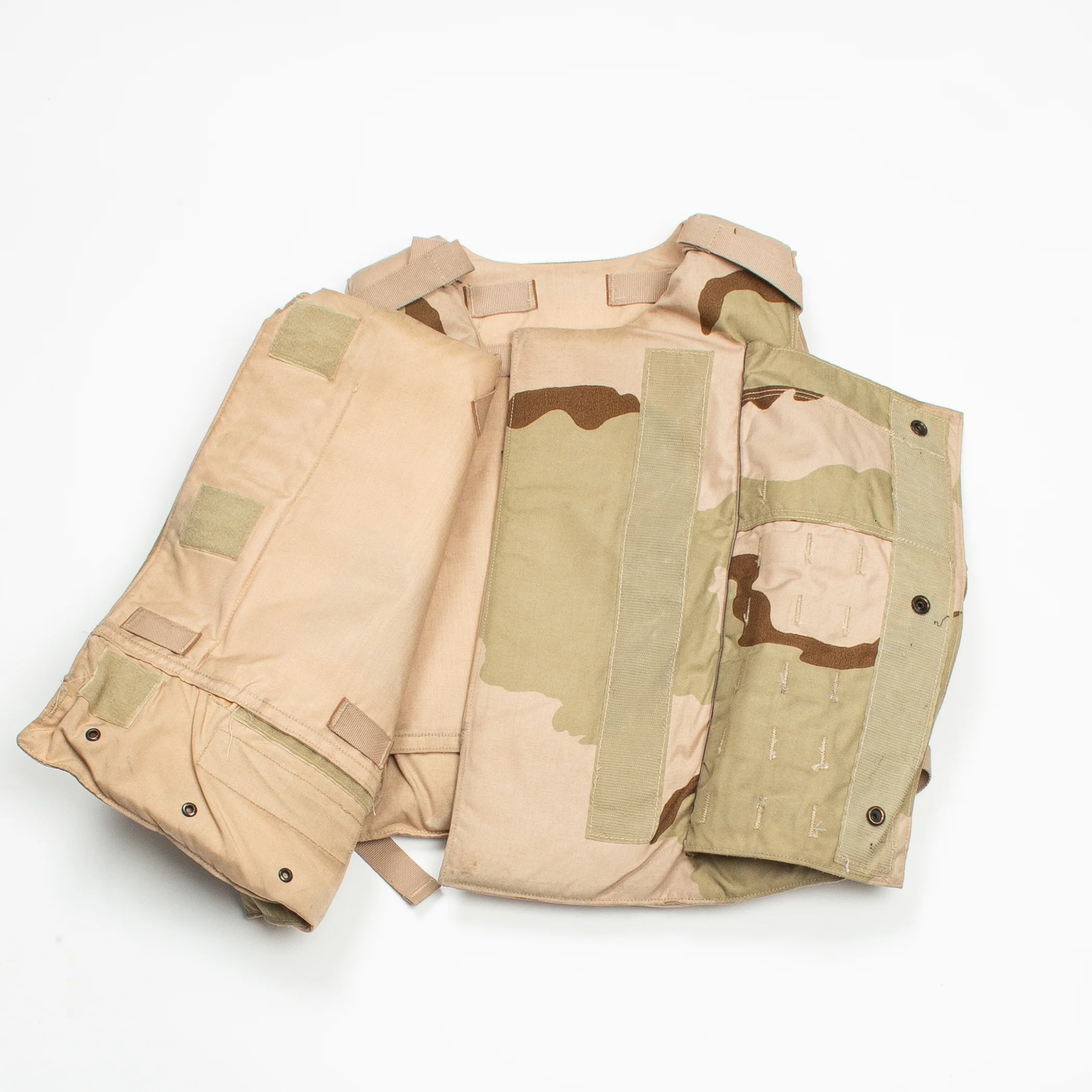 2002 US Army Desert DCU Interceptor OTV Plate Carrier Vest w/ Soft Armour - Medium - Image 3