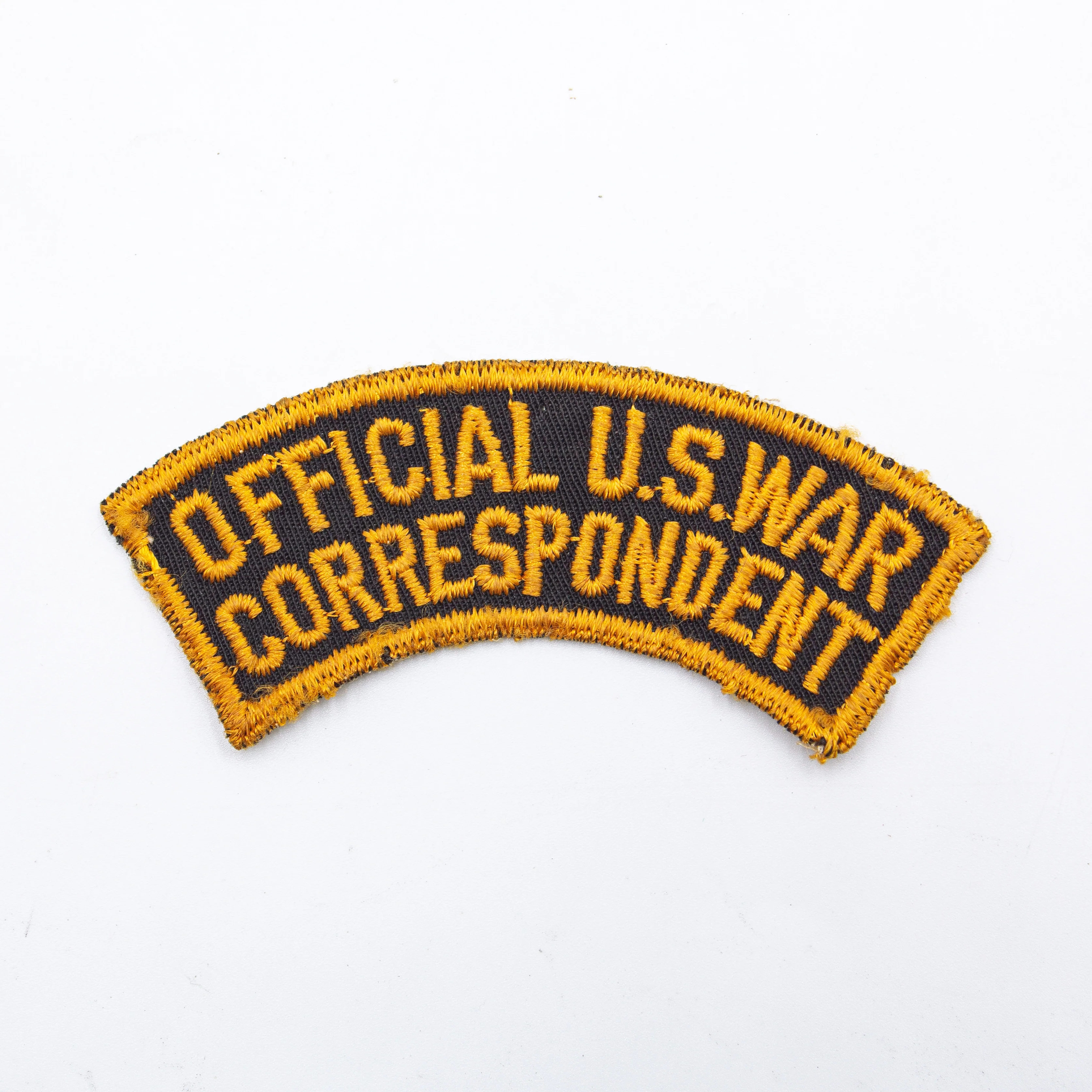 40s WW2 Official U.S. War Correspondant Patch