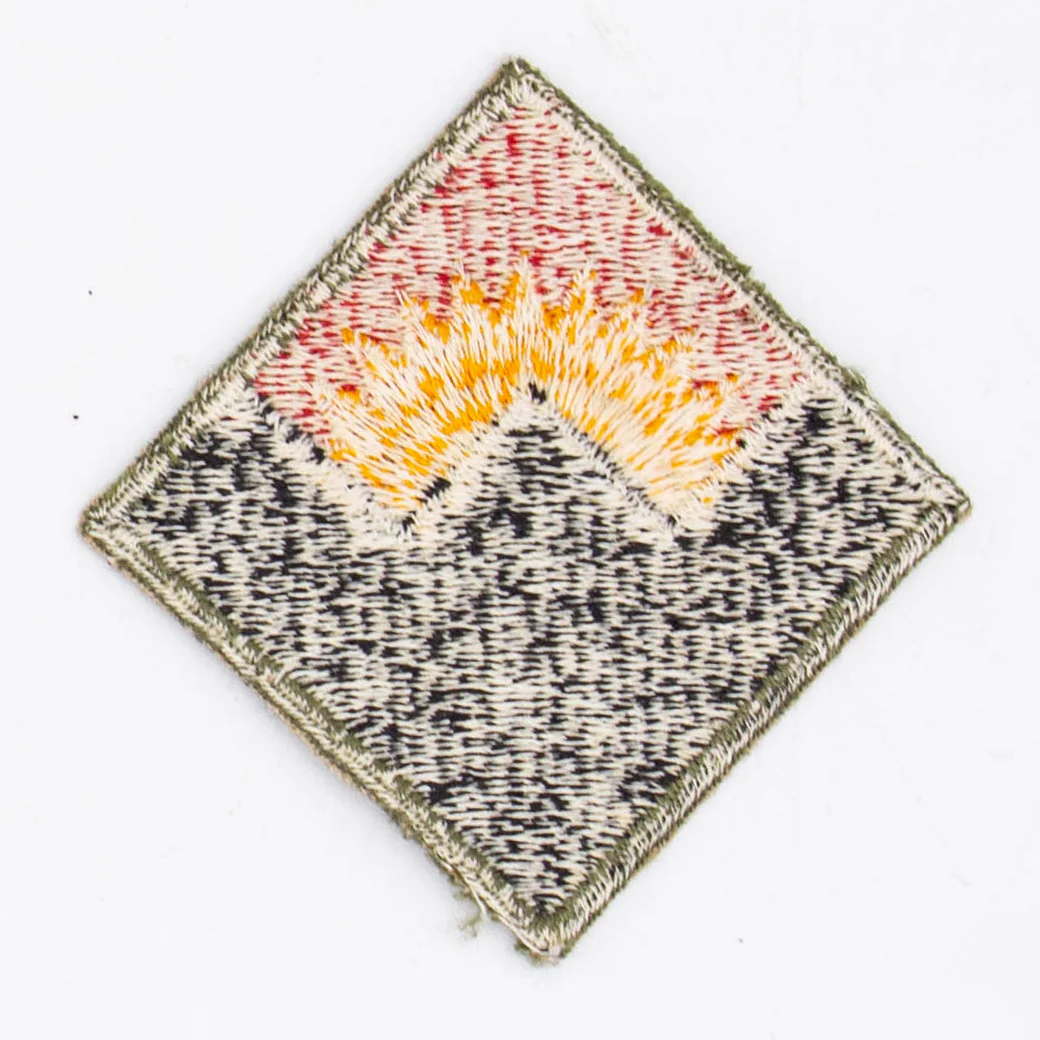 40s WW2 Vintage Western Defense Command Patch - Image 2