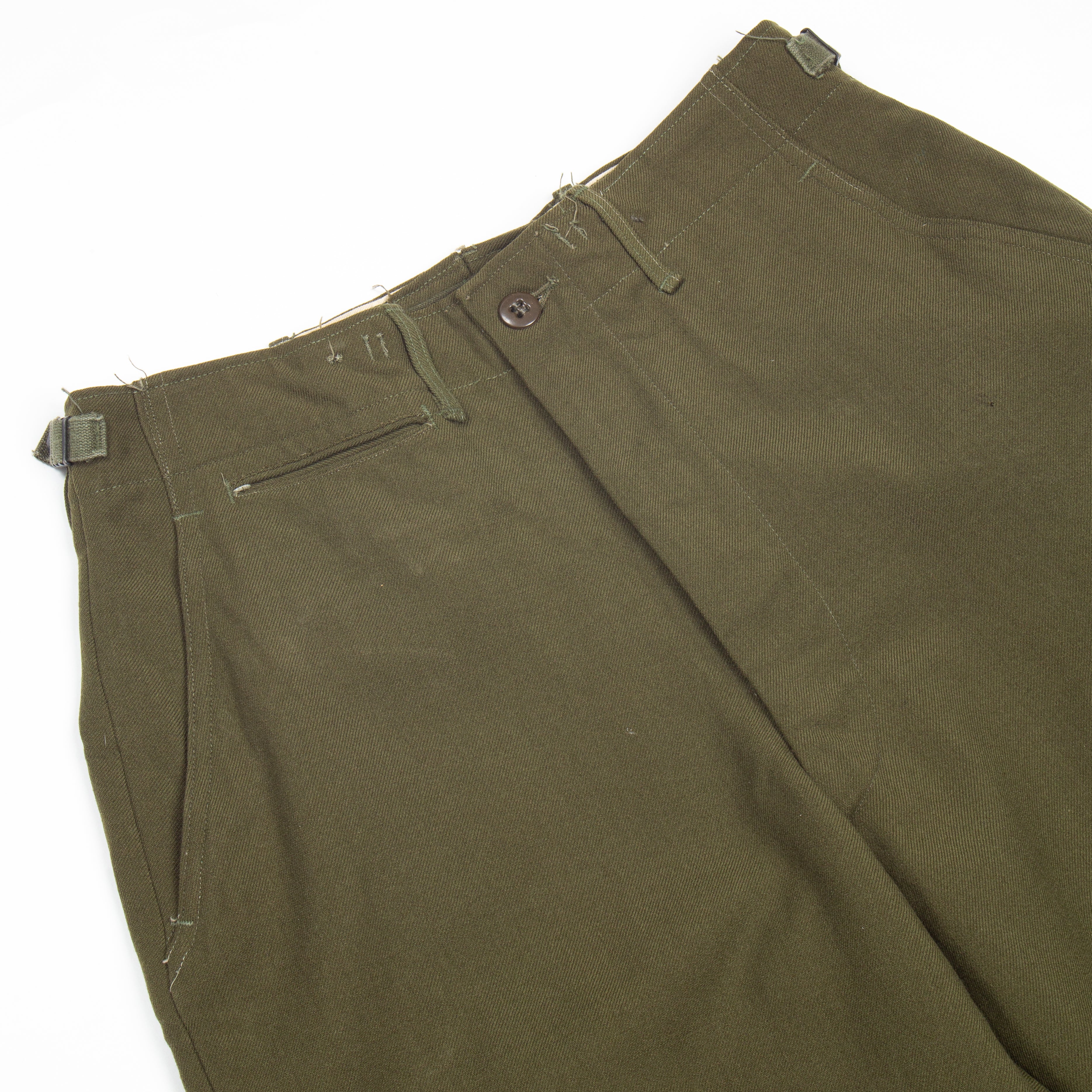 50s US Army M-1951 Wool Field Trousers - 30x32 - Image 3