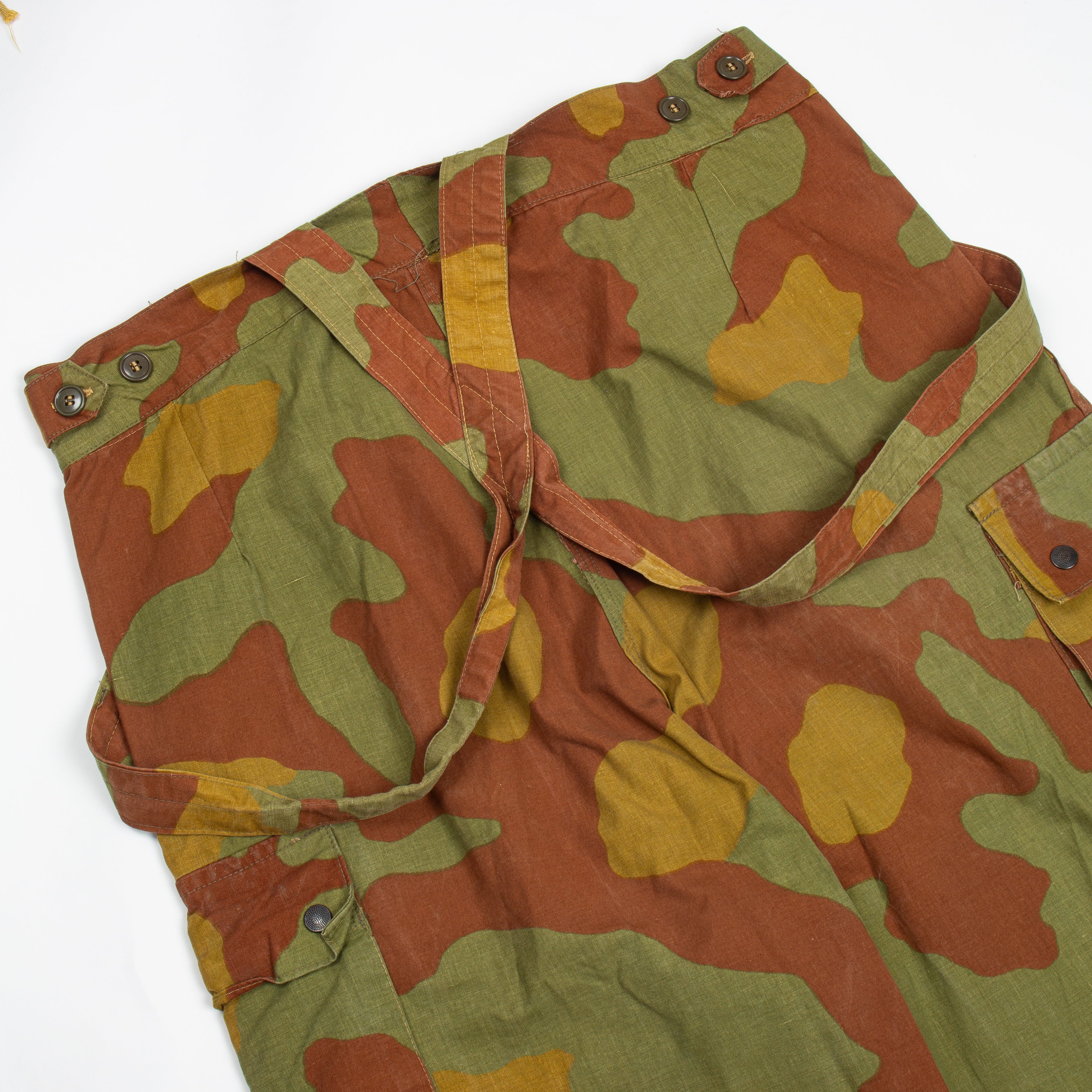 50s Vintage Italian Army Telo Mimetico Airborne Uniform Set - Large - Image 18