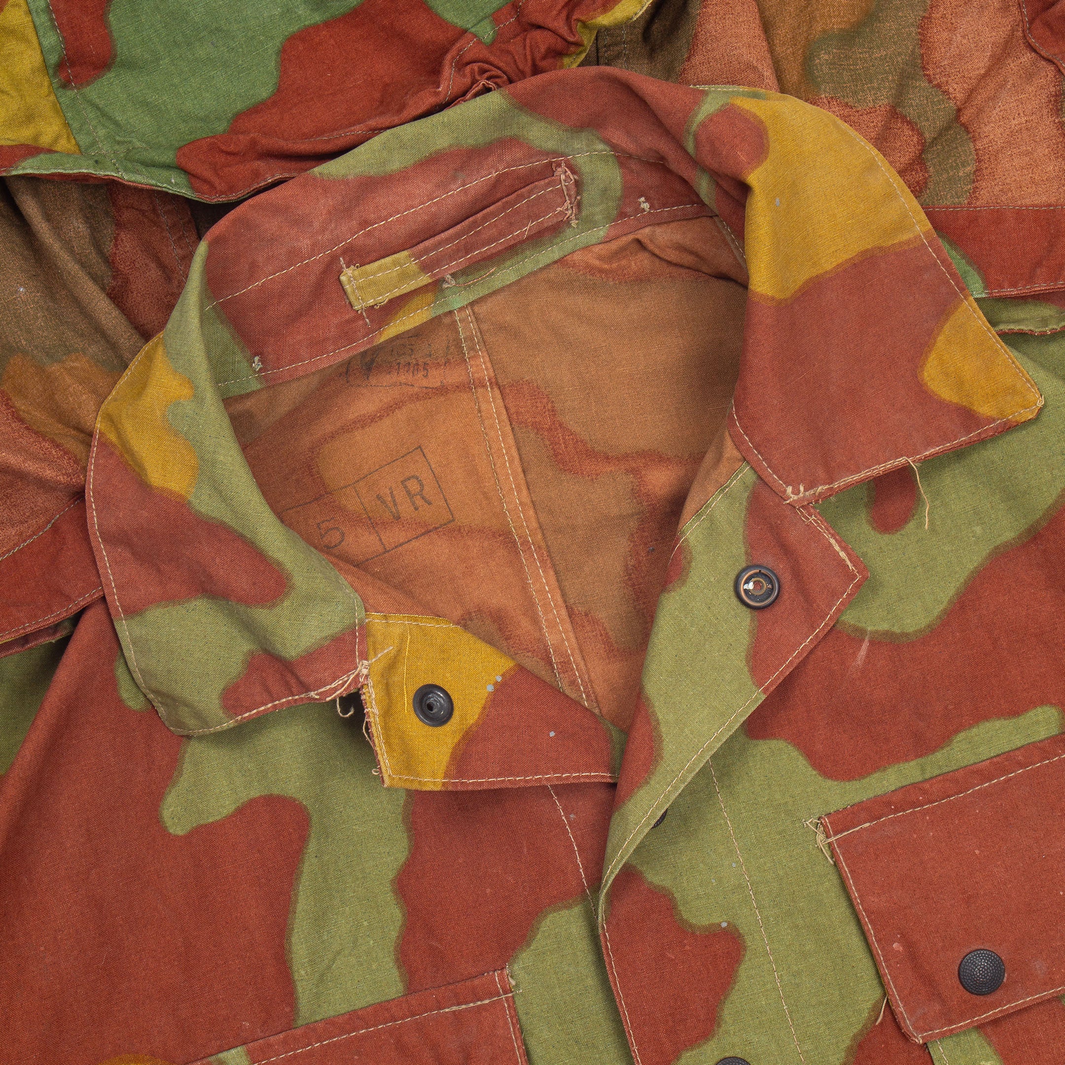 50s Vintage Italian Army Telo Mimetico Airborne Uniform Set - Large - Image 3