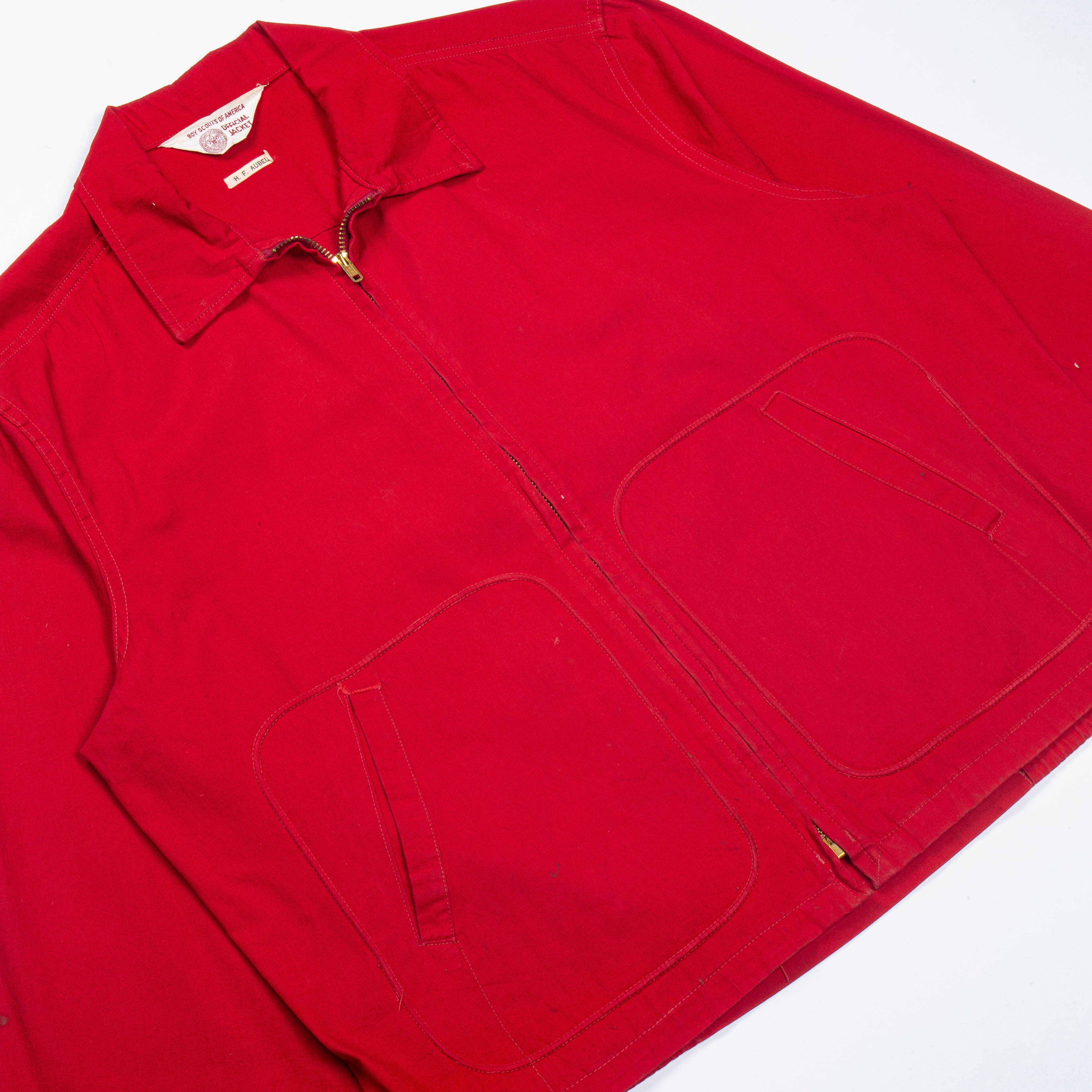 60s Red BSA Boy Scouts Instructor Jacket - Large - Image 2