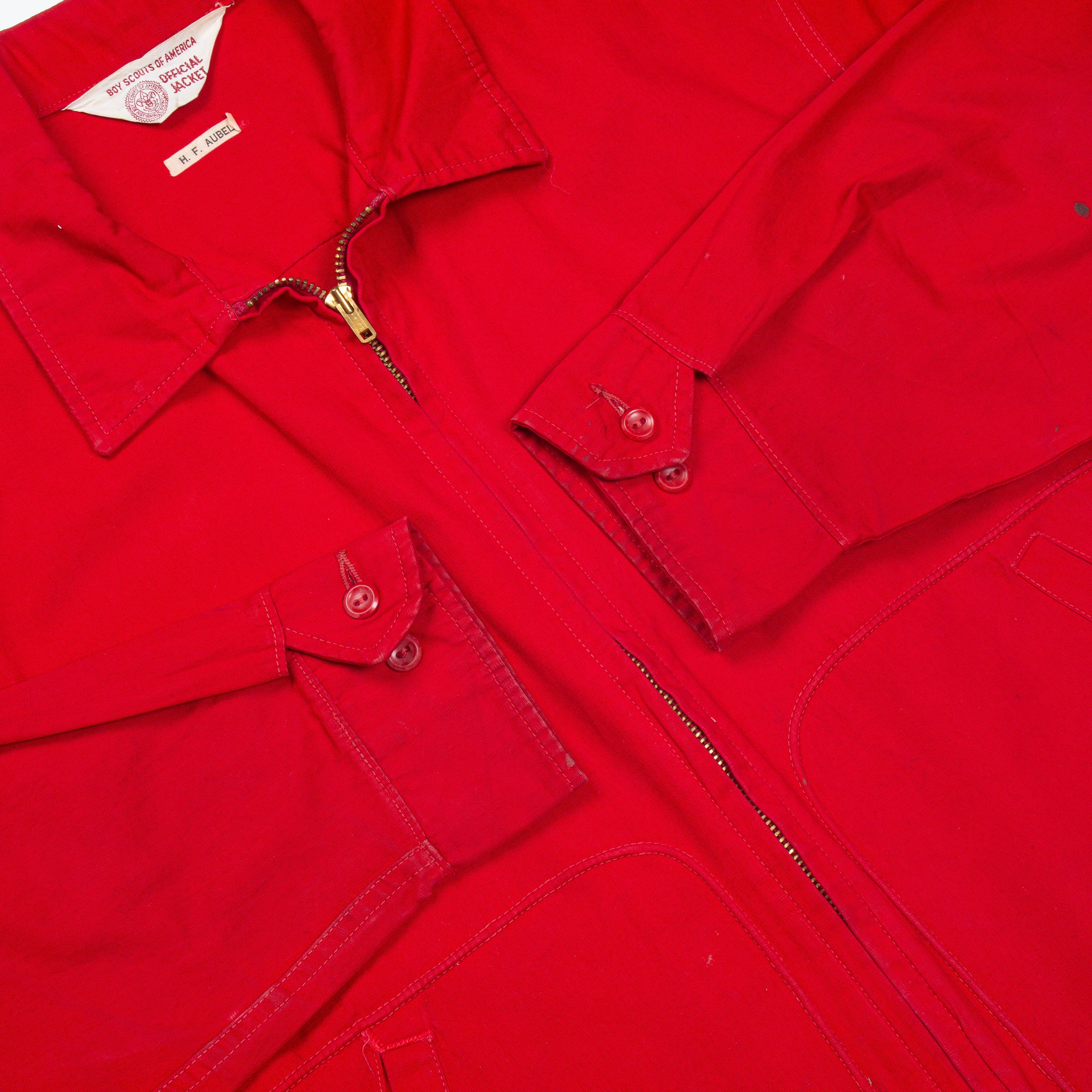 60s Red BSA Boy Scouts Instructor Jacket - Large - Image 6