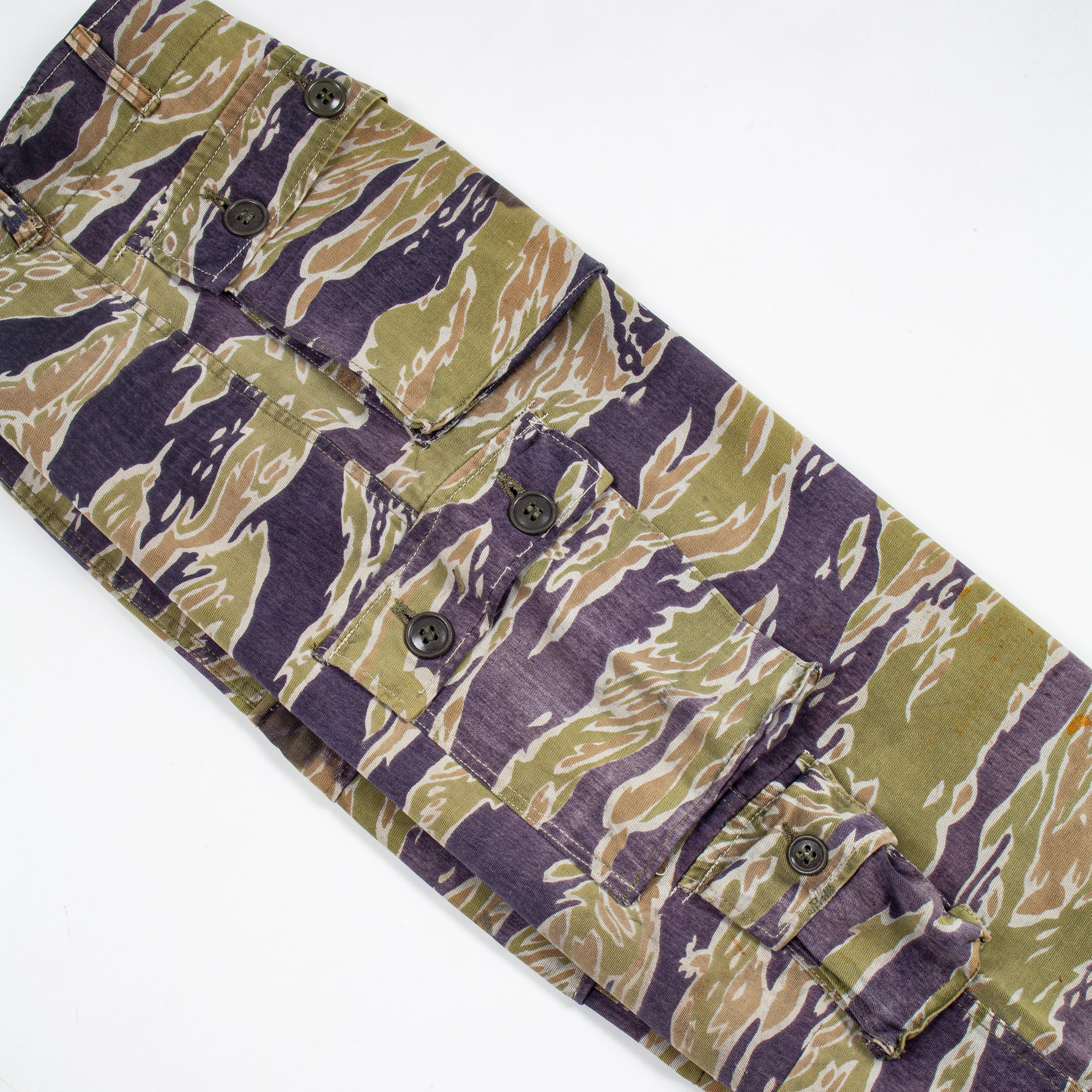 60s Vietnam War Late-War Heavy-Weight Dense (LHD) Tigerstripe Uniform Set - Small - Image 18