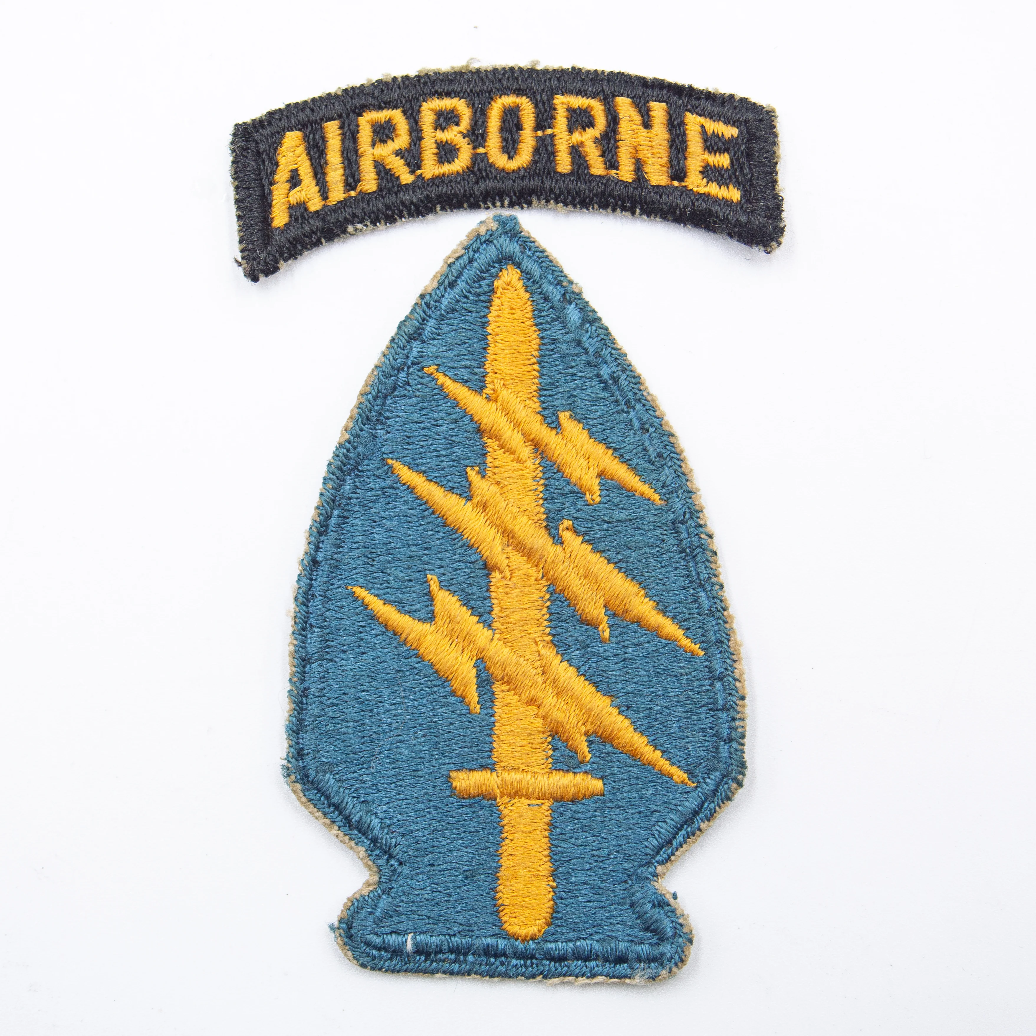60s Vietnam War Cut Edge Special Forces SSI Patch
