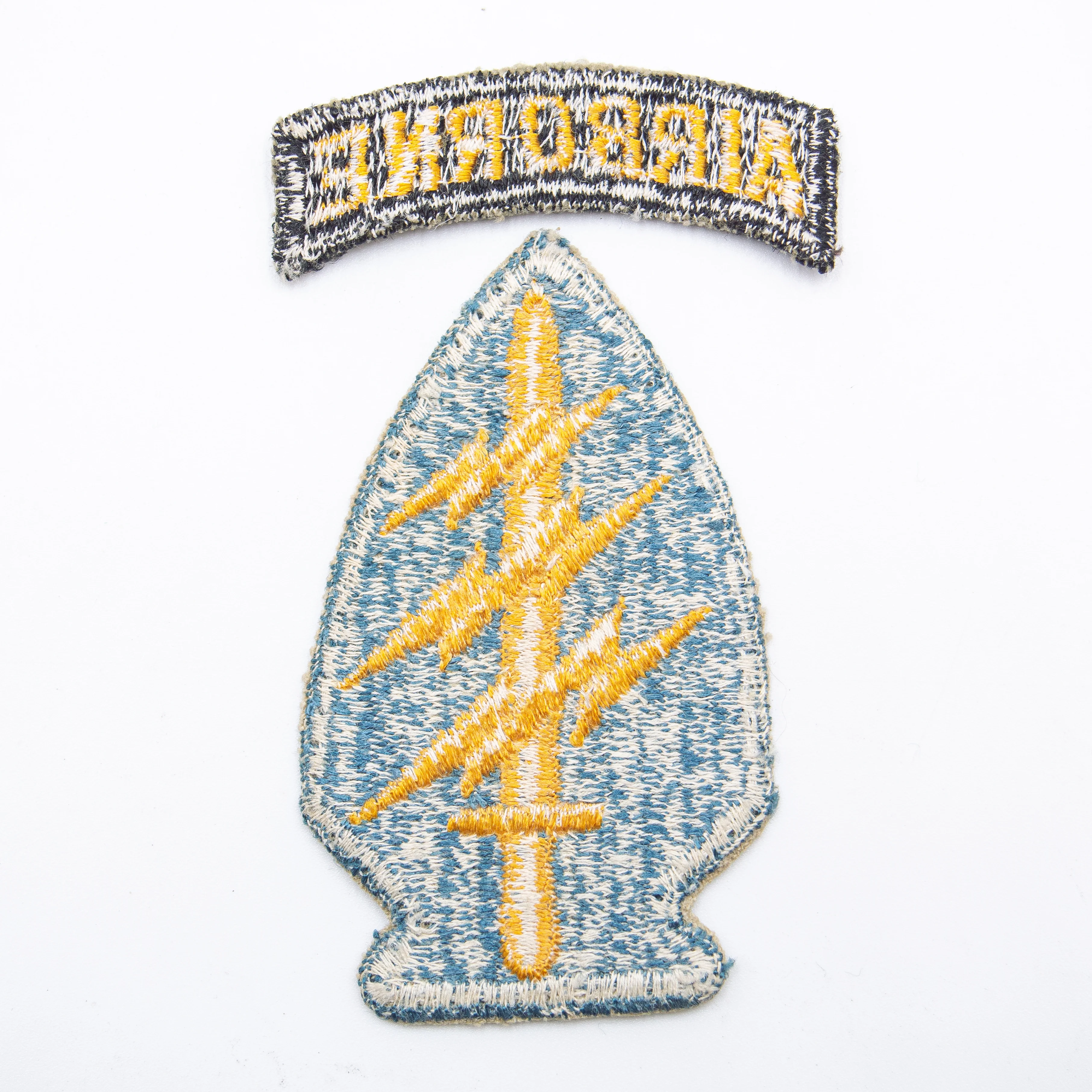 60s Vietnam War Cut Edge Special Forces SSI Patch - Image 2