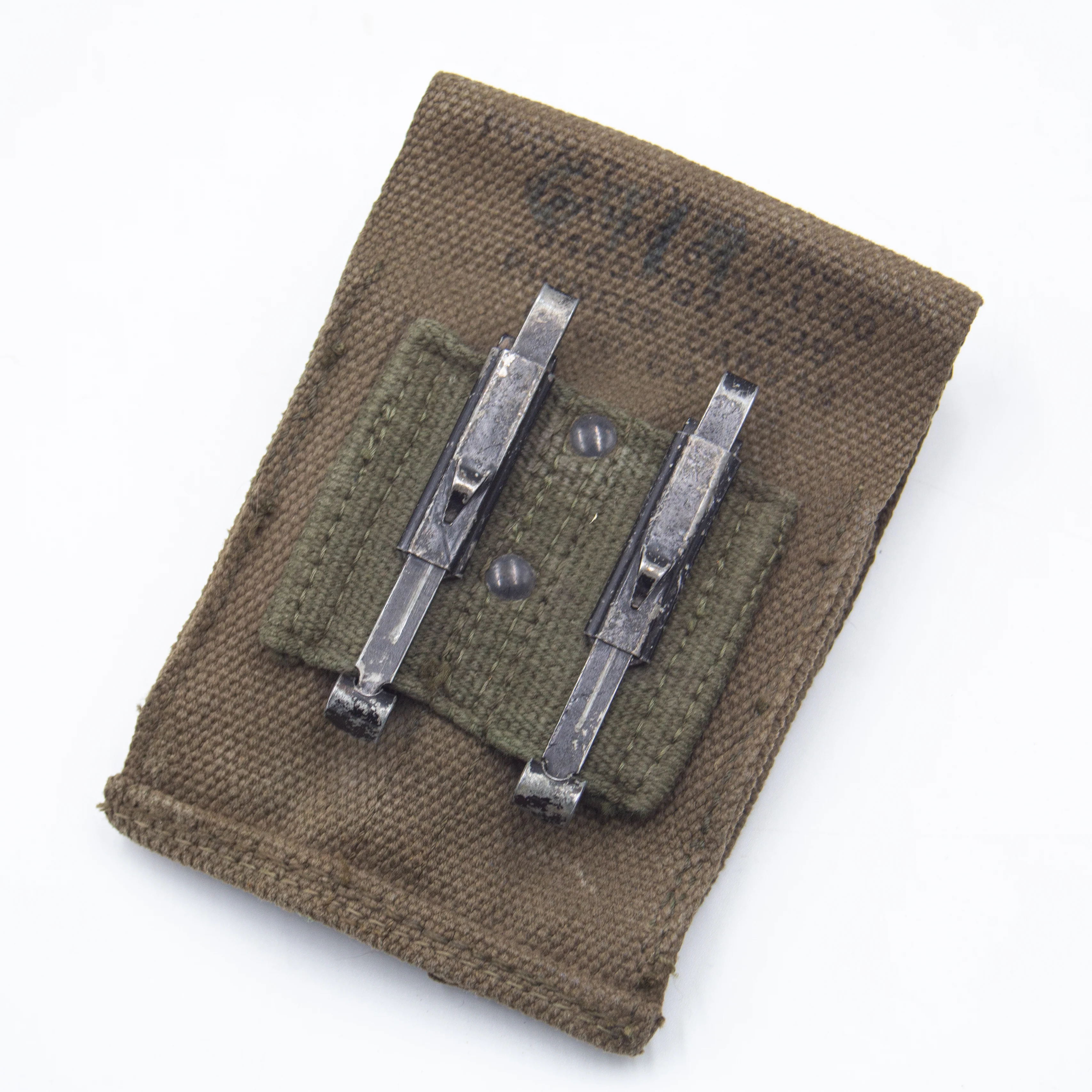 60s Vietnam War M-1956 M-1911 Pistol Magazine Pouch - Image 2