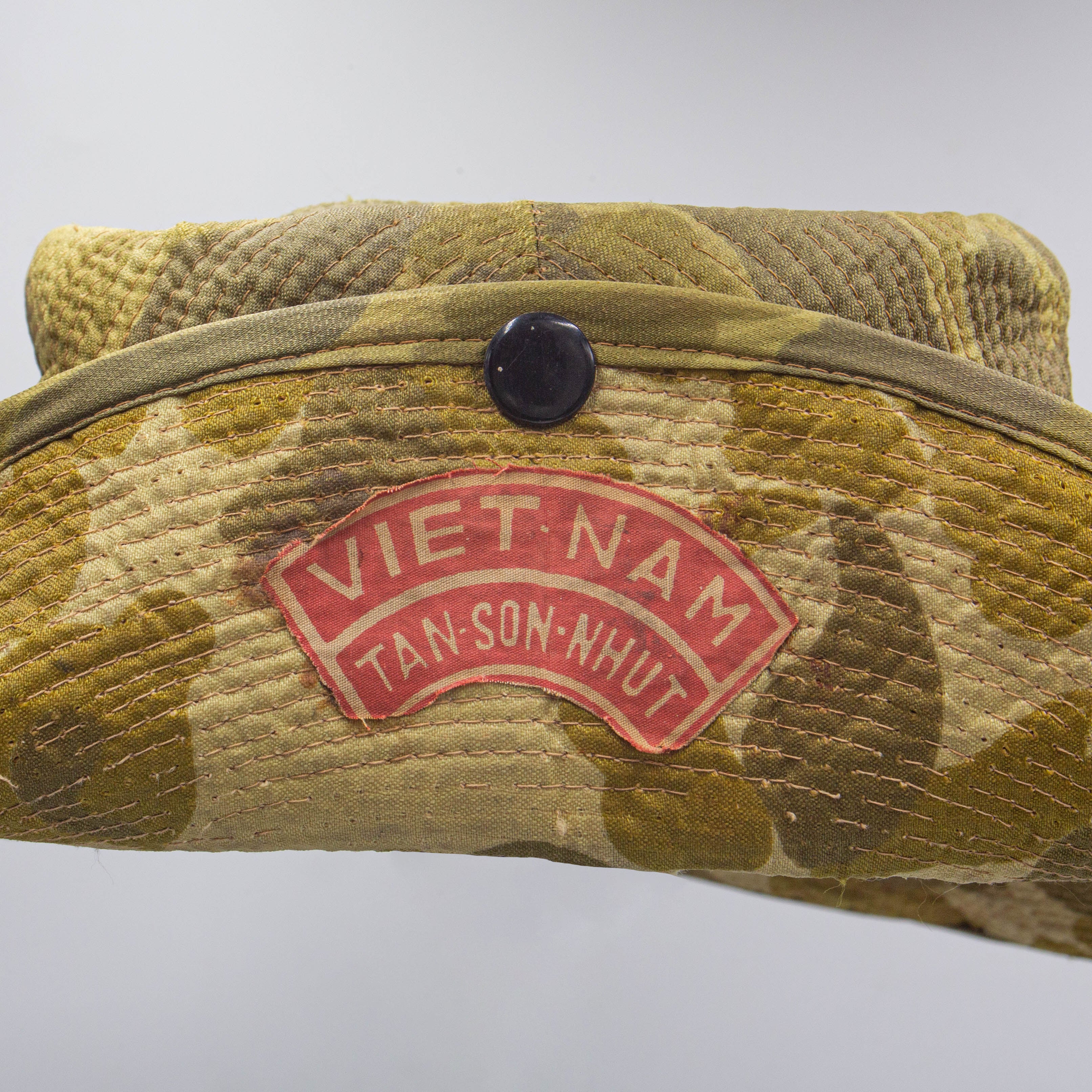 60s Vietnam War Tan-Son-Nhut Parachute Slouch Hat - Size 7 1/4 - Image 6