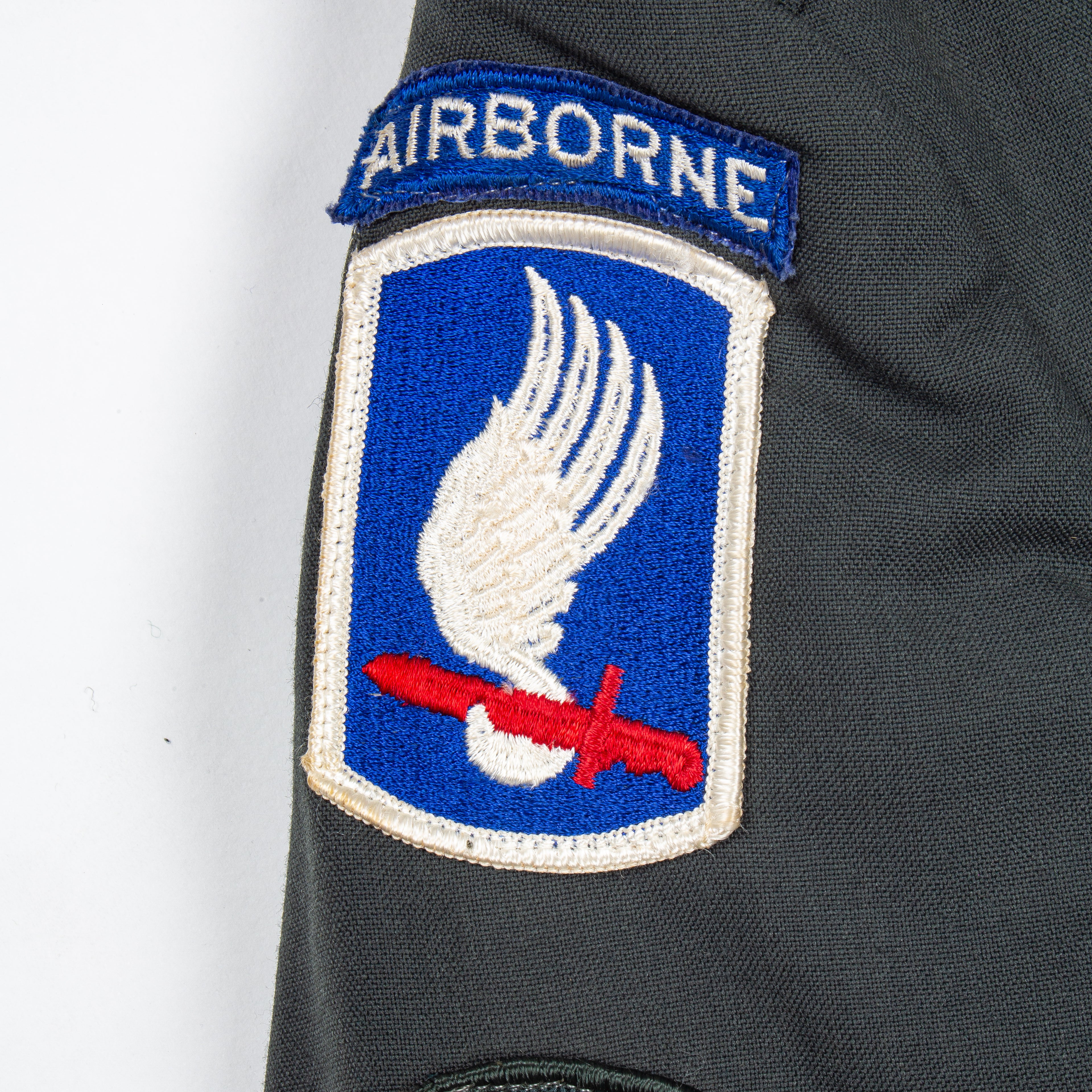 60s Vietnam War Vintage 173rd Abn. Bde. Class A Uniform Jacket - Small - Image 6