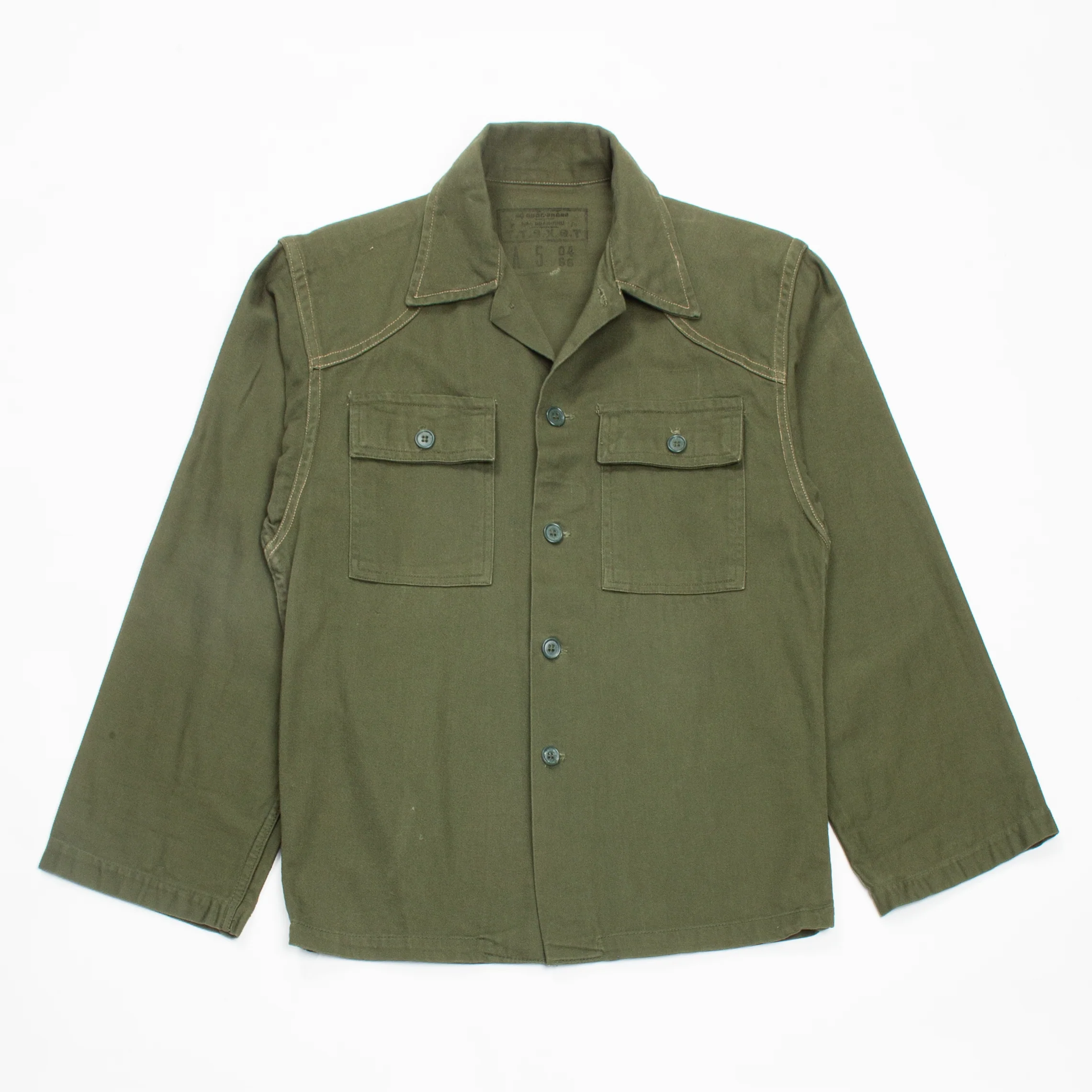 60s Vietnam War Vintage ARVN Utility Shirt - Small