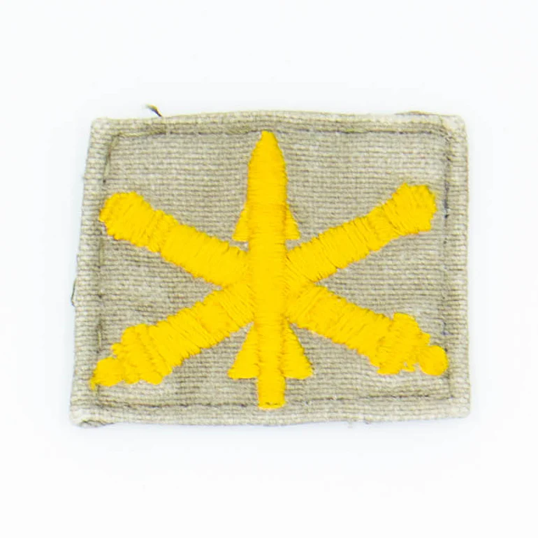 60s Vintage Asian-Made Air Defense Collar Patch