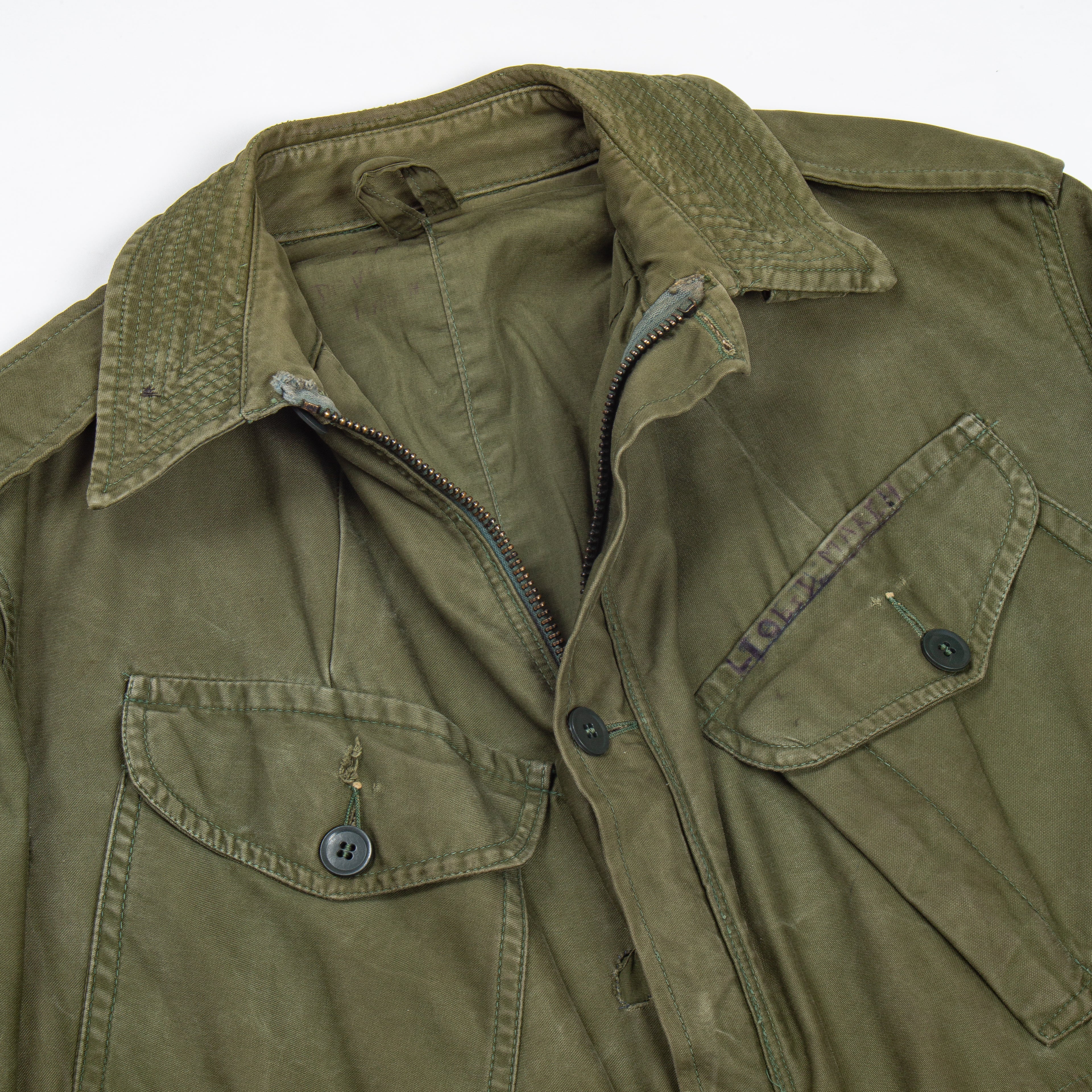 60s Vintage British Army 1960 Pattern Combat Smock - Medium - Image 2