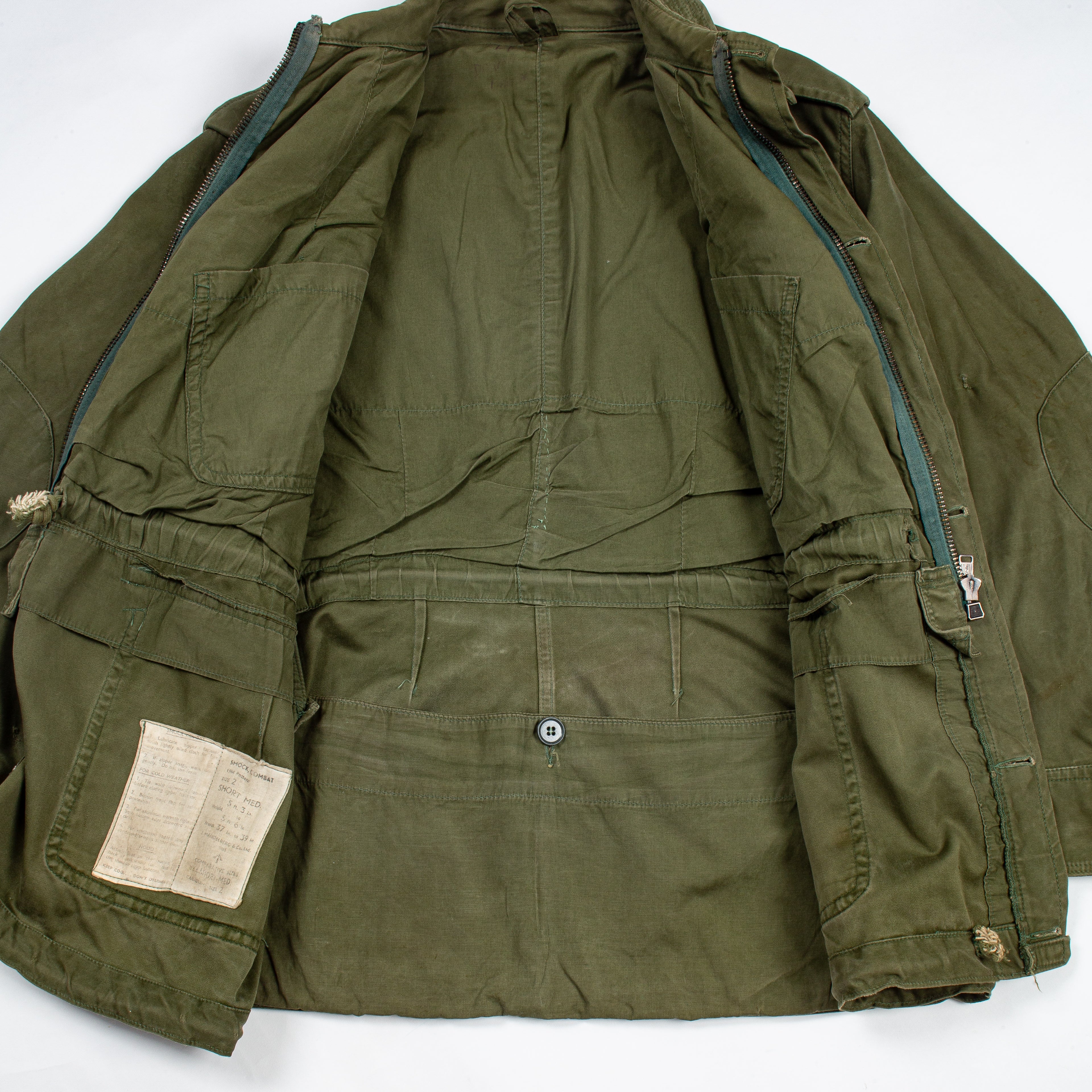 60s Vintage British Army 1960 Pattern Combat Smock - Medium - Image 9