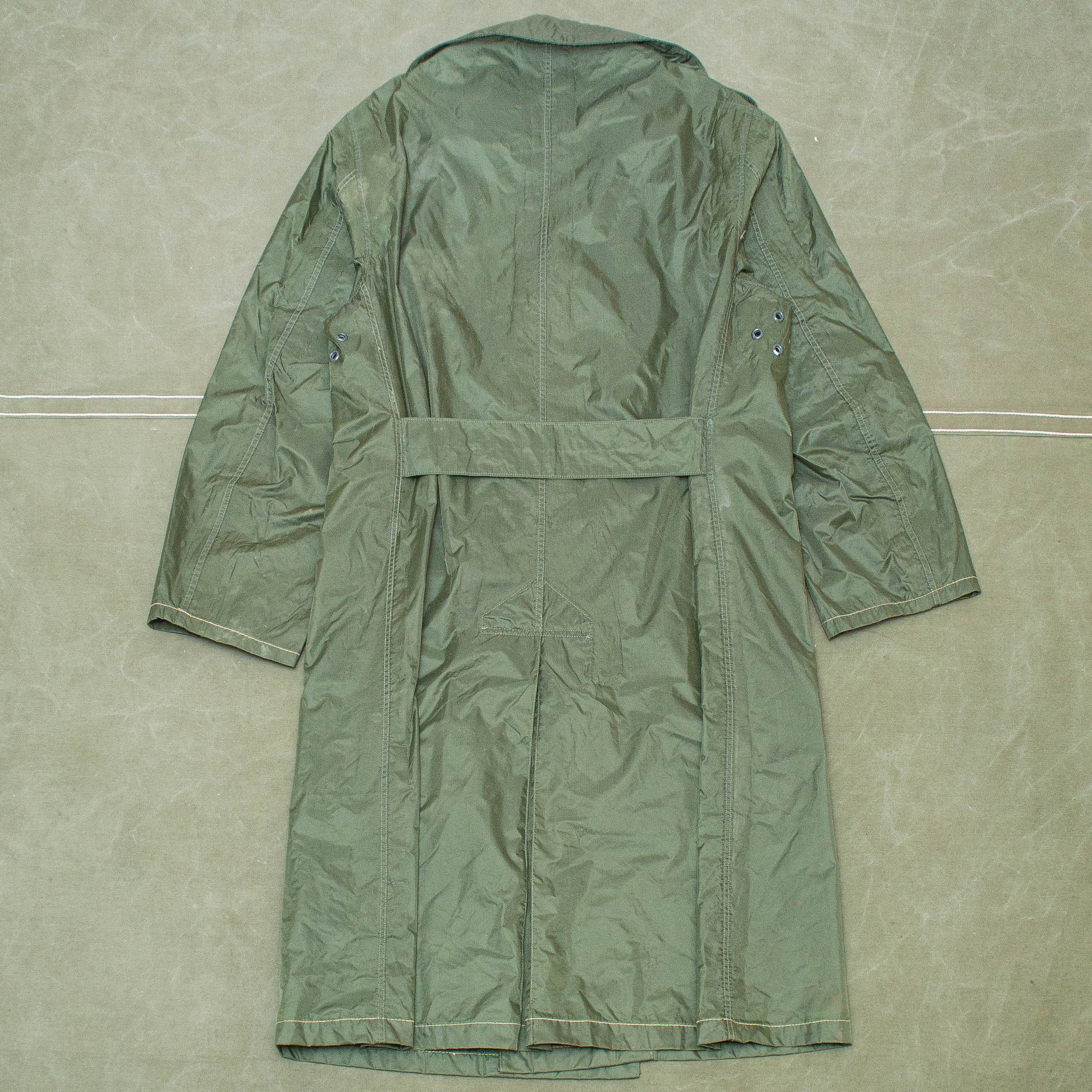 60s Vintage US Army Raincoat - Small - Image 3