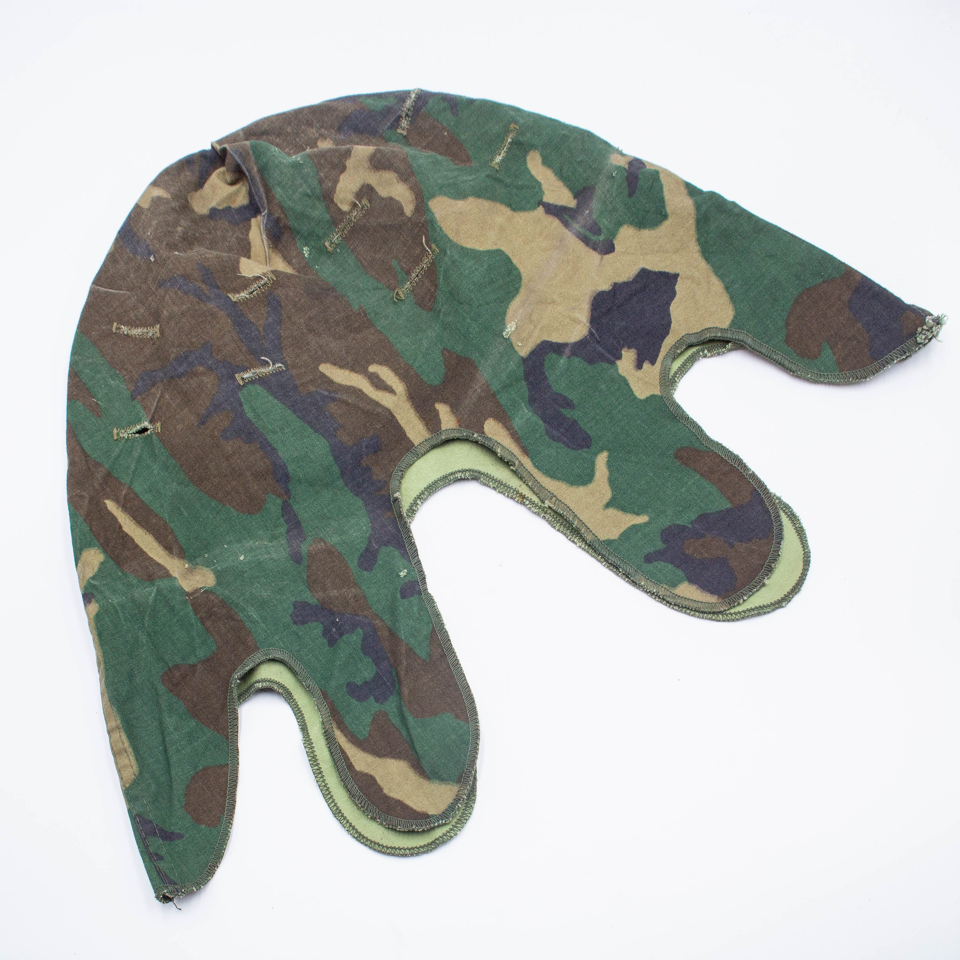 70s-80s US Military RDF ERDL M1 Helmet Cover - Image 13