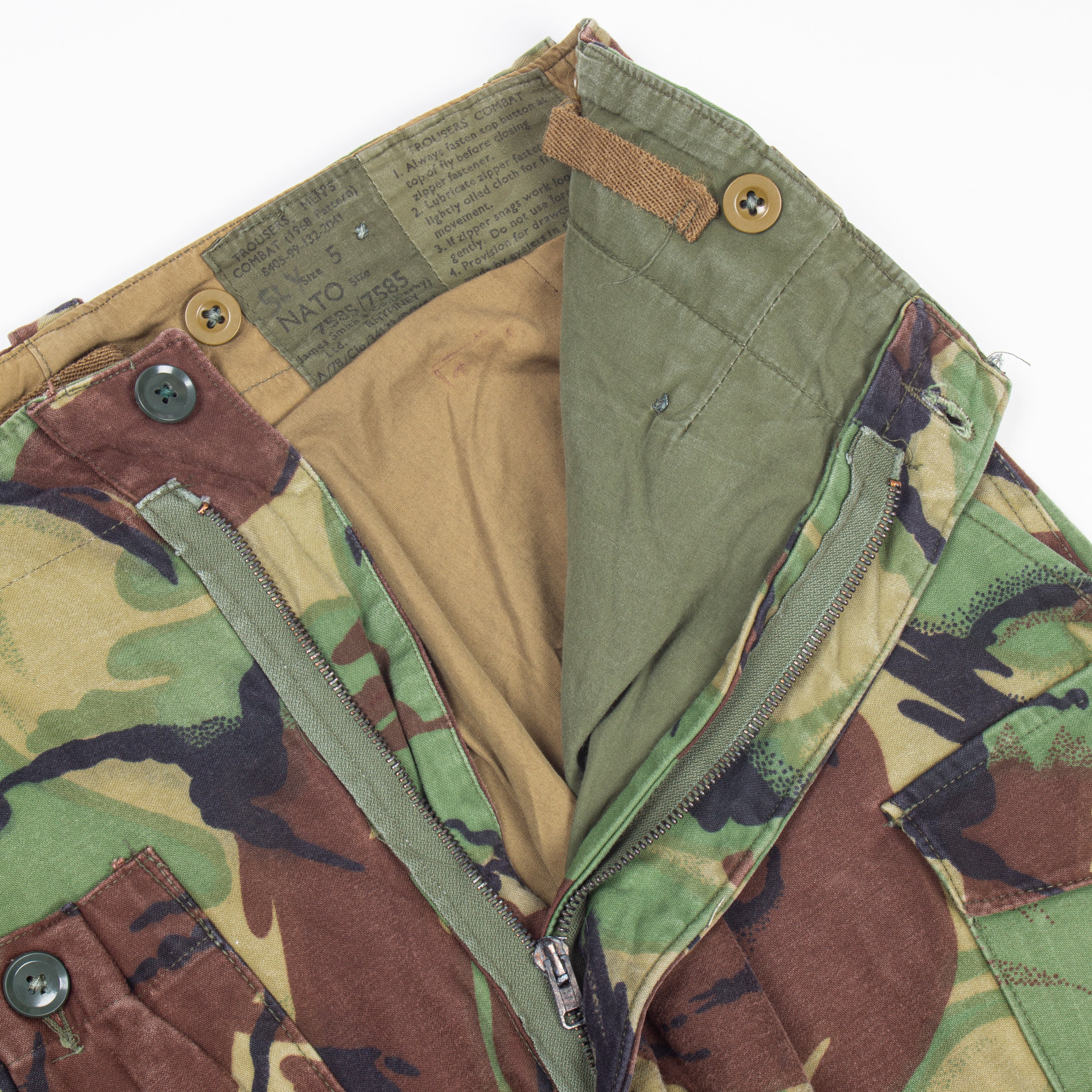 70s British Army DPM 68 Pattern Trousers - 32x31 - Image 5