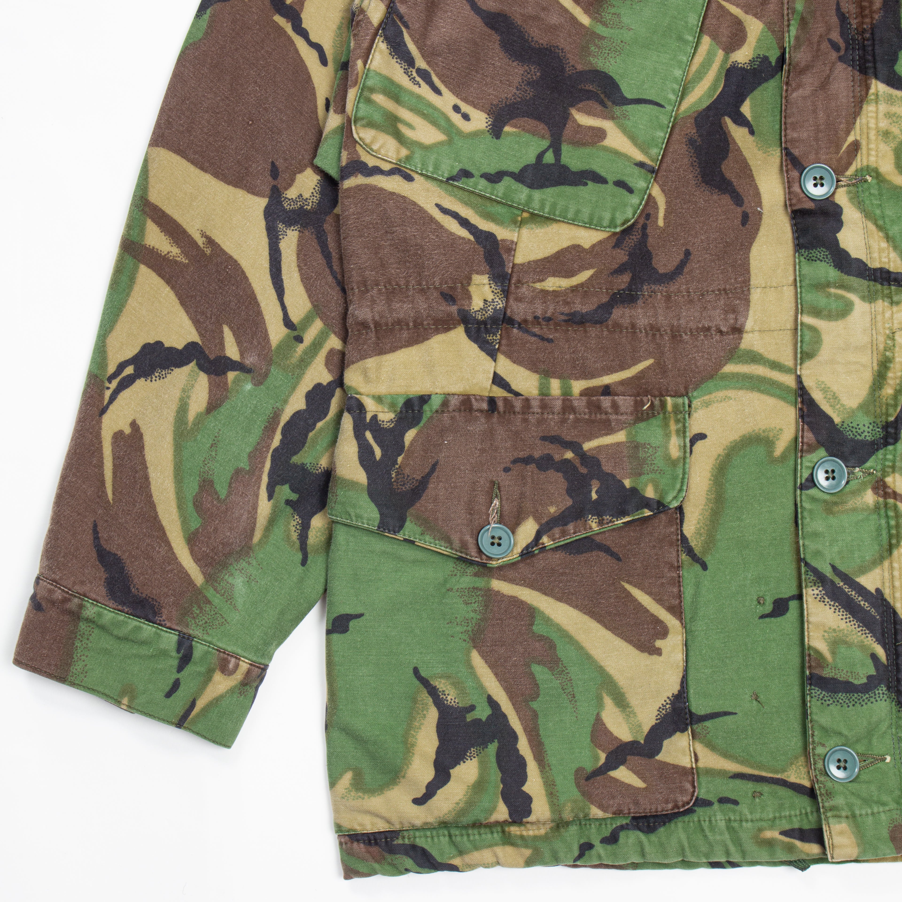 70s Vintage 68 Pattern DPM Smock & Hood - Medium - Image 3
