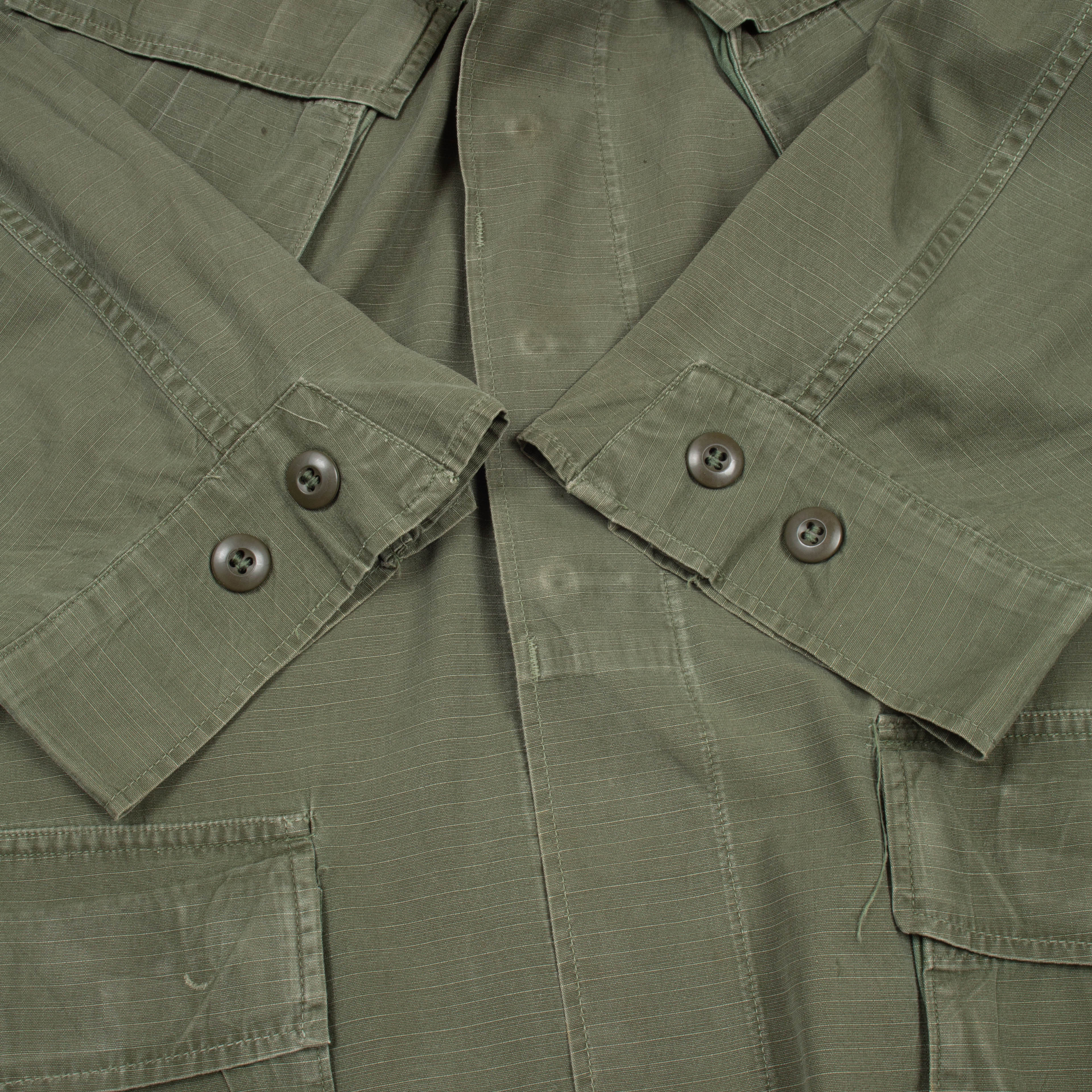 70s Vintage Airborne Medical Jungle Jacket - Large - Image 7