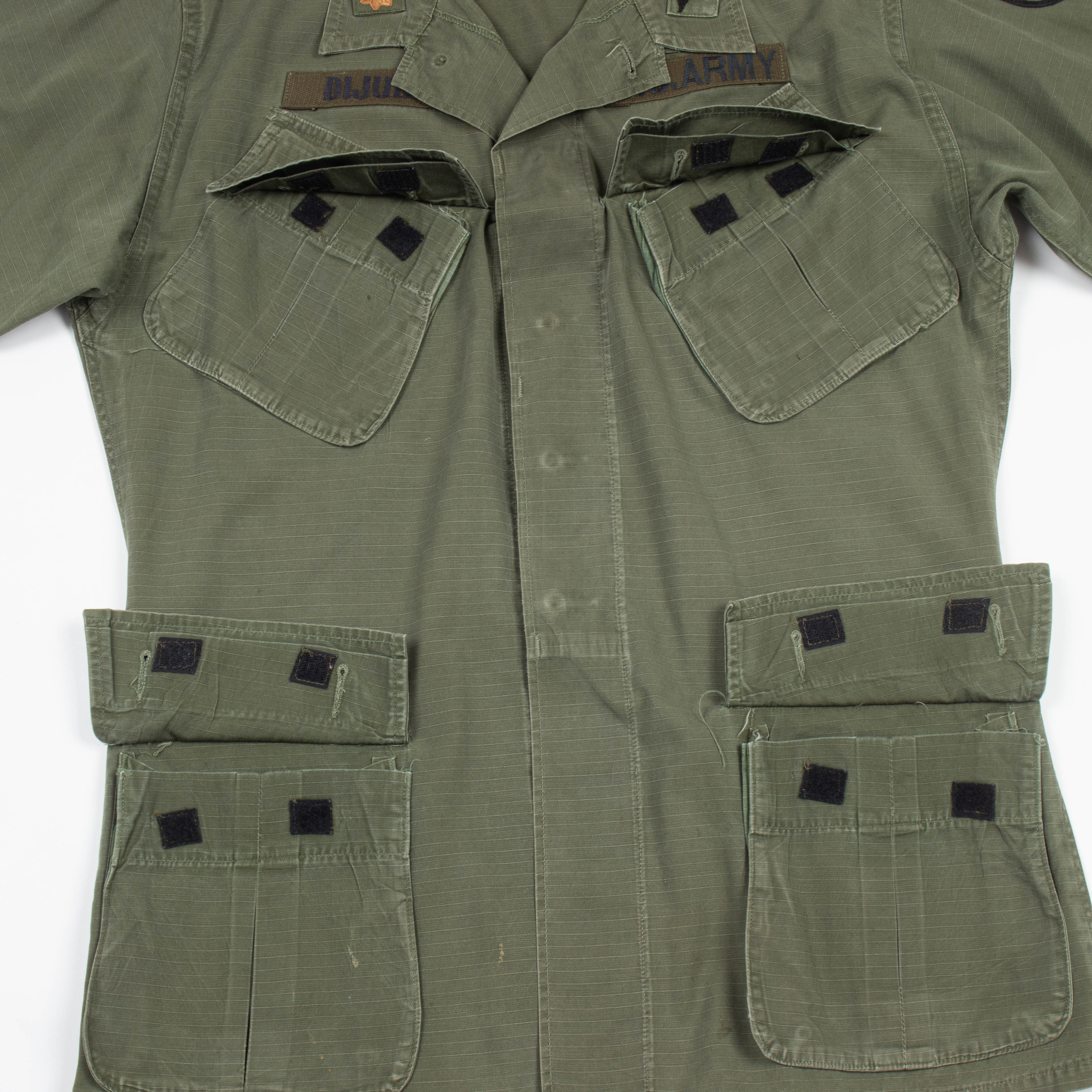 70s Vintage Airborne Medical Jungle Jacket - Large - Image 9