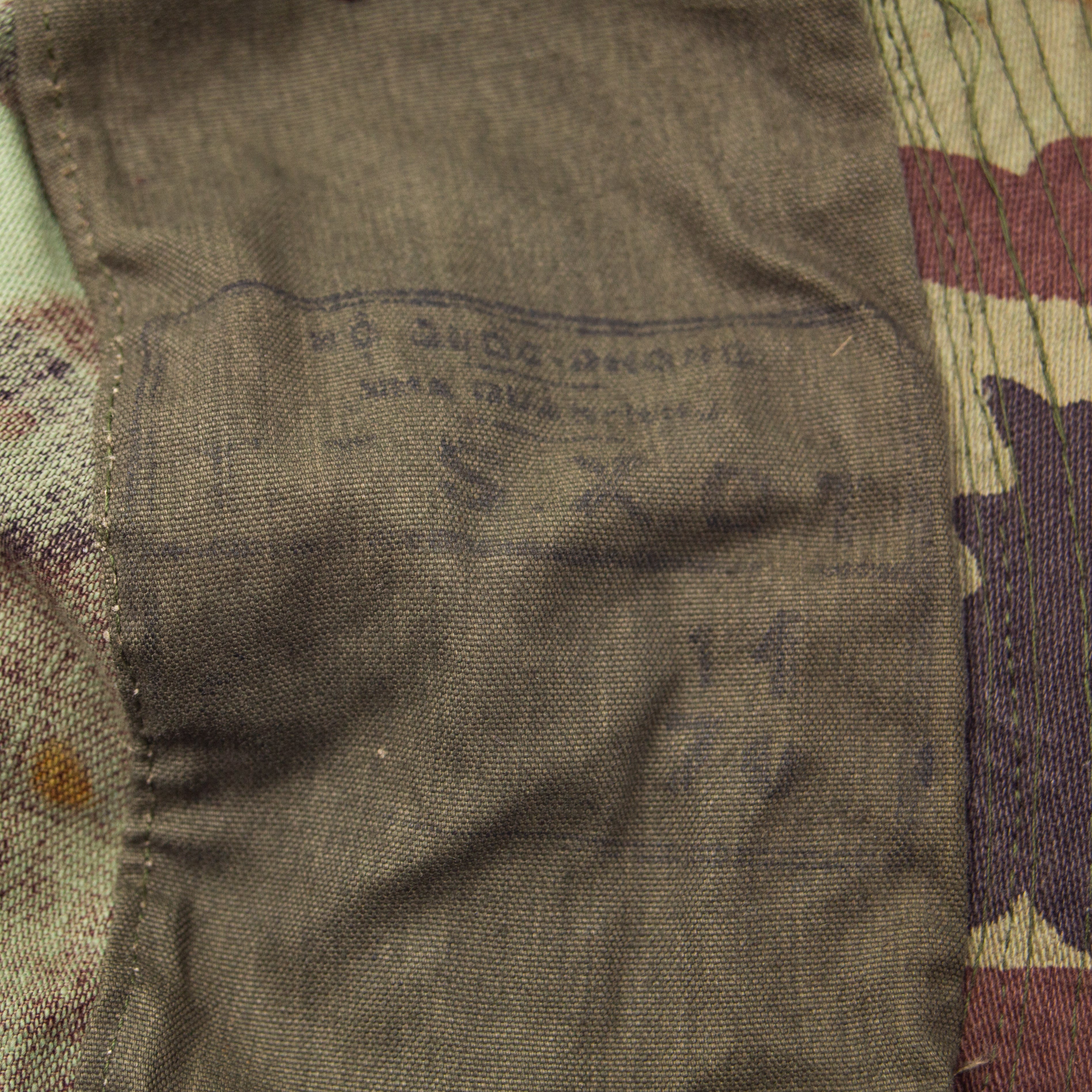 70s Vintage ARVN BDQ Fabric Boonie - Medium - Image 4