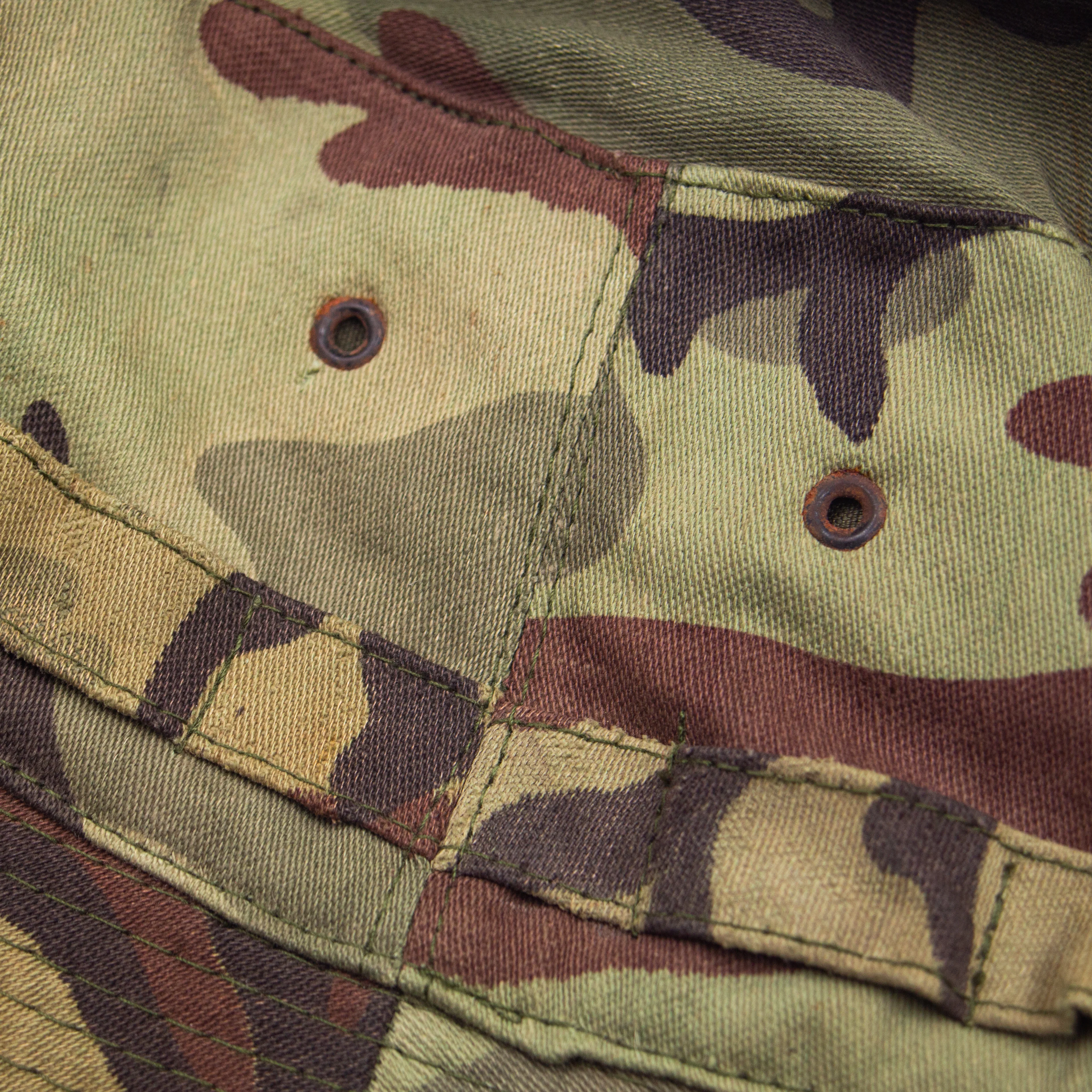 70s Vintage ARVN BDQ Fabric Boonie - Medium - Image 5