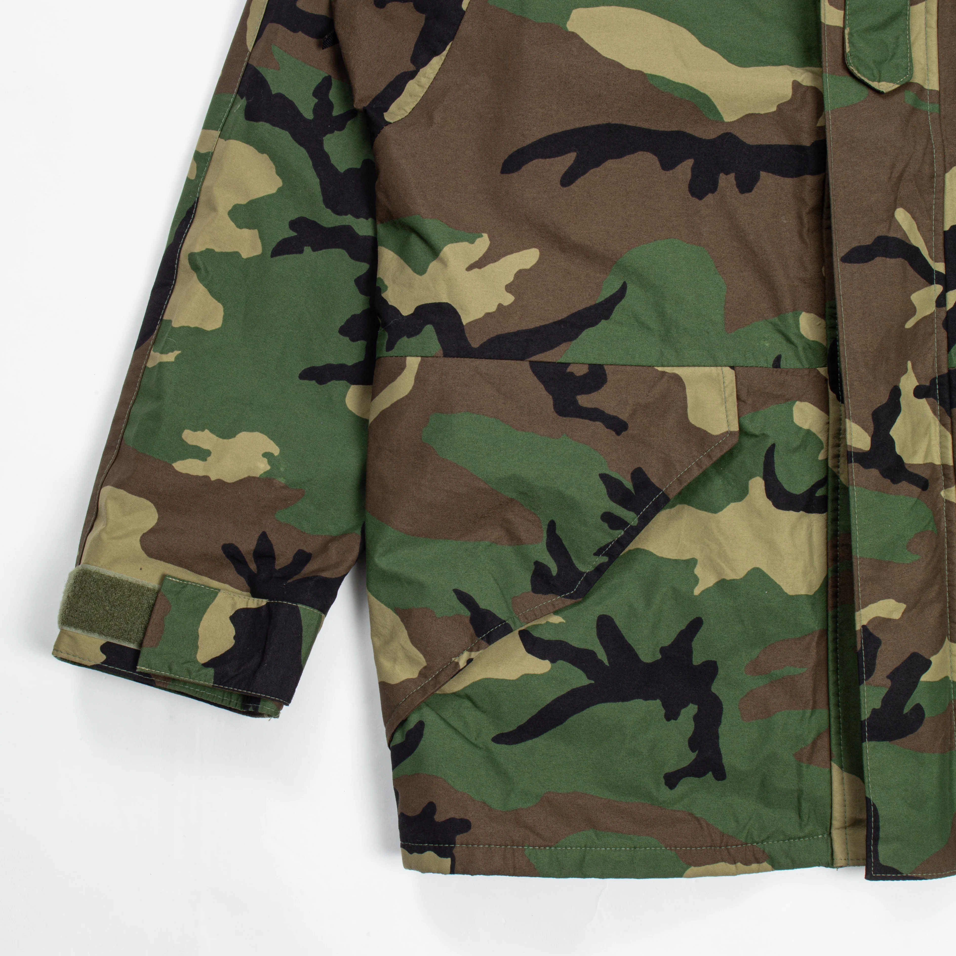 90s Vintage Woodland ECWCS Waterproof Parka - X-Large - Image 3