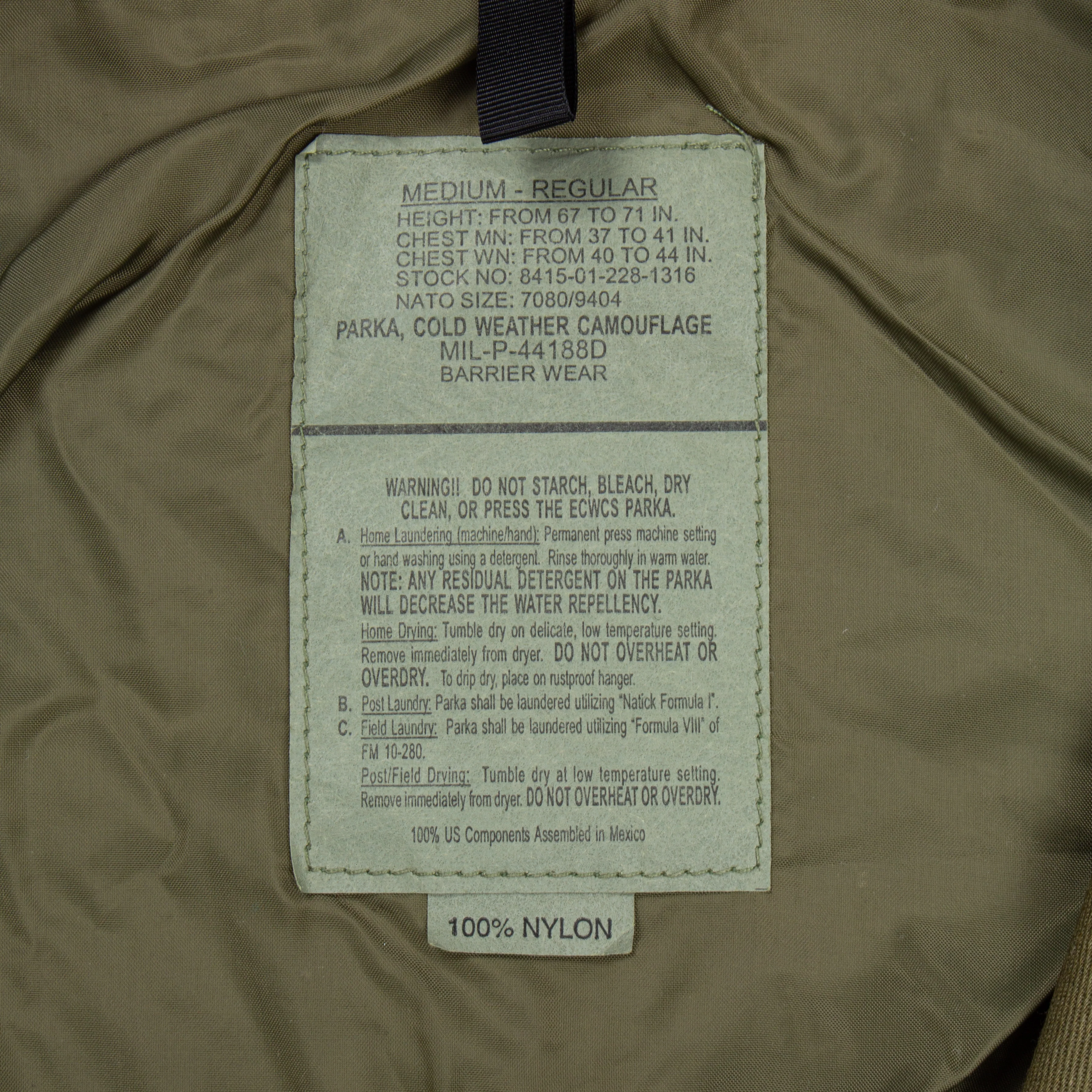 90s Vintage Woodland ECWCS Waterproof Parka - X-Large - Image 8