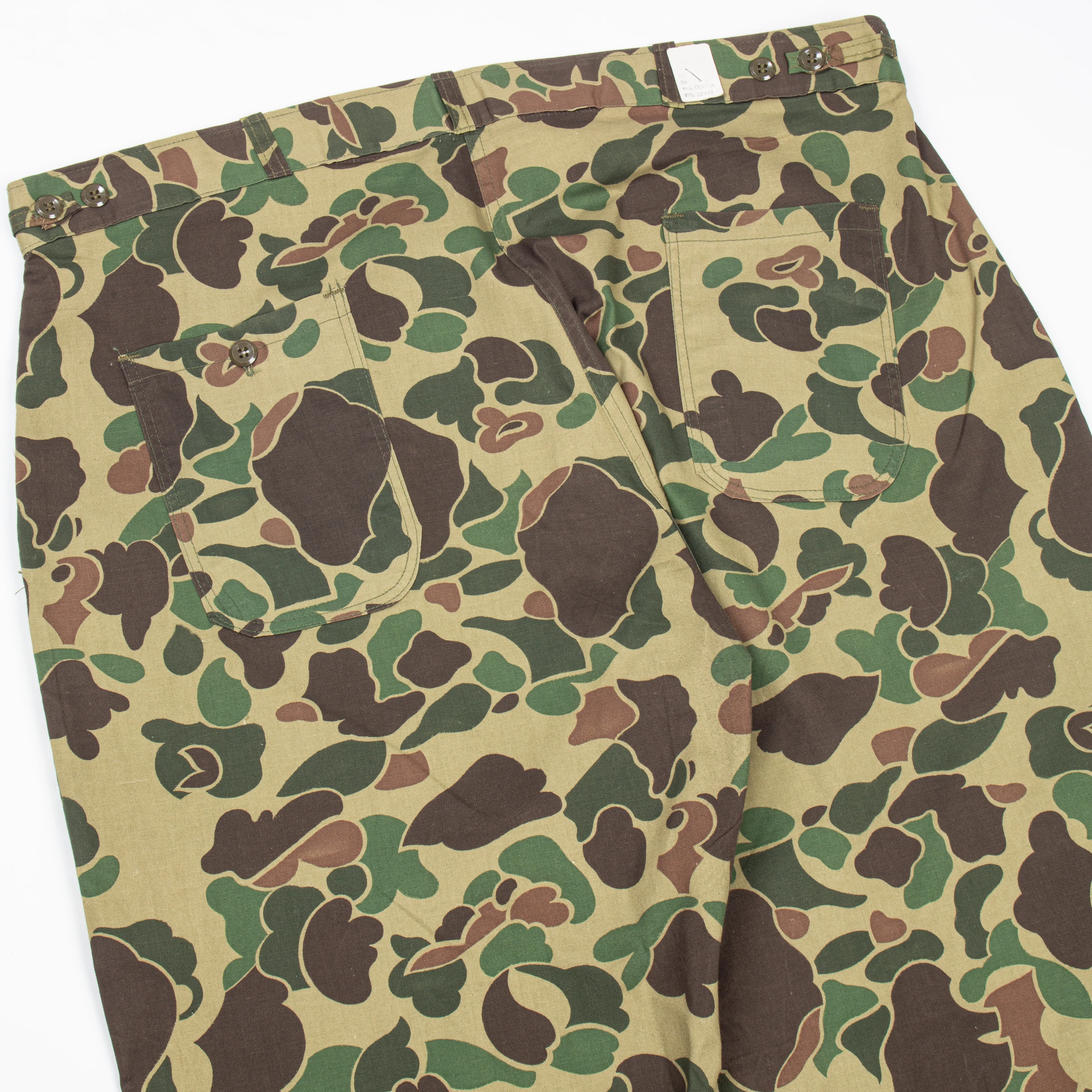 Deadstock 60s Vintage Duck Hunter Camo Set - Large - Image 12