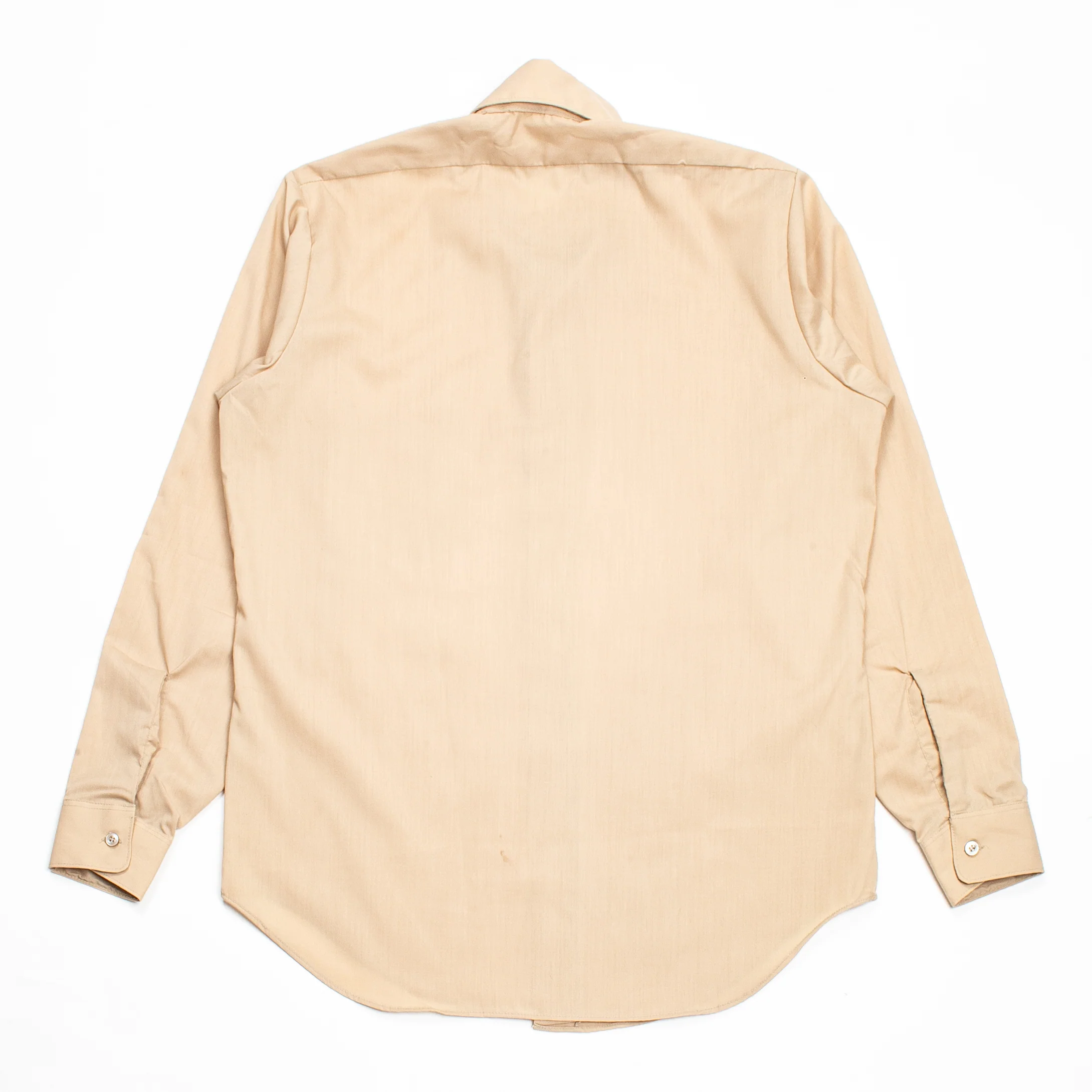 Deadstock 80s Vintage US Army Tan 446 Shirt - Image 5