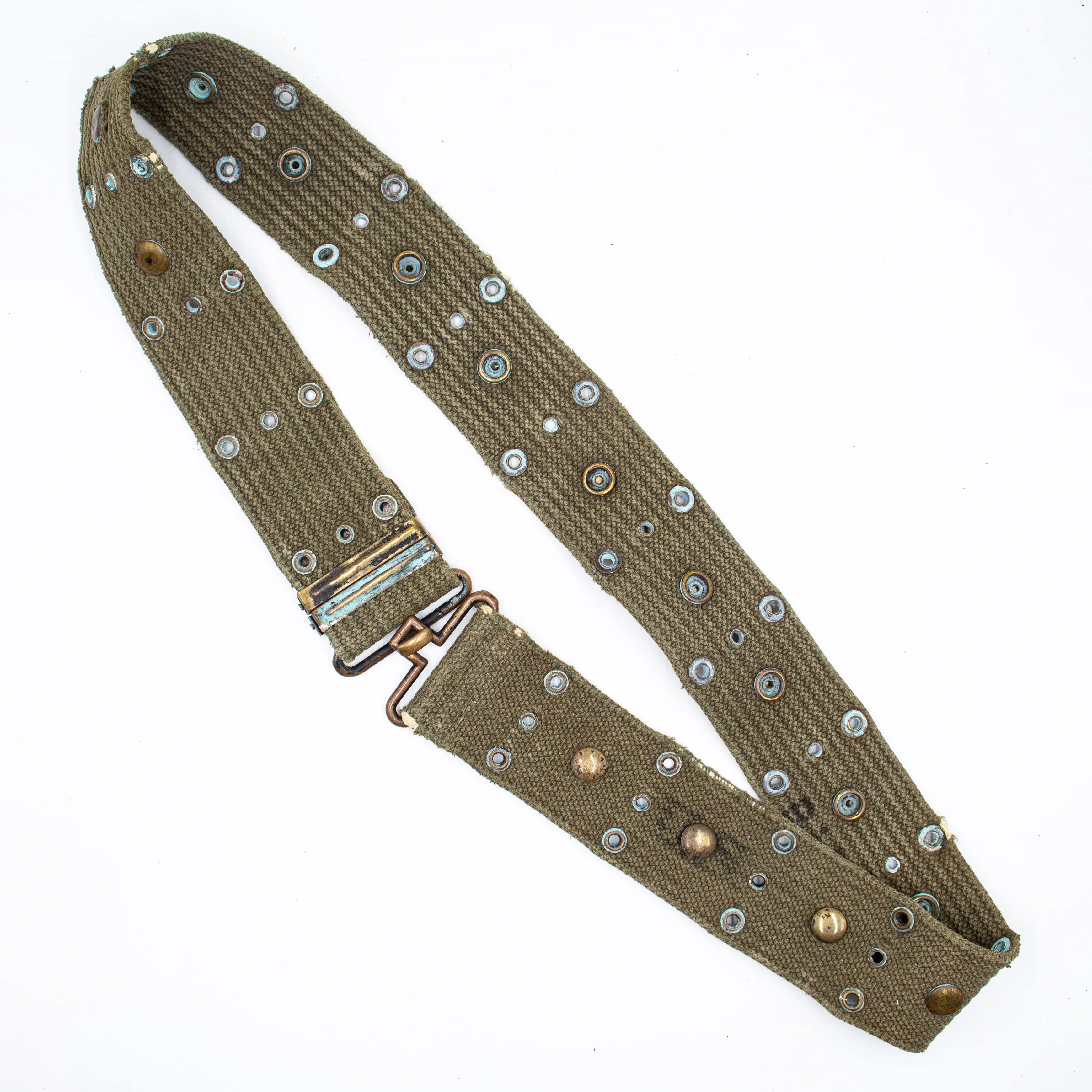 Rare Original Vietnam War USMC M1961 Webbing Belt