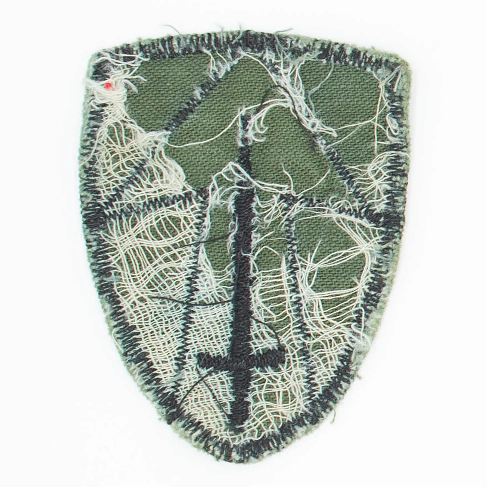 60s Vintage US Army Vietnamese-Made 2nd Field Force Vietnam Patch - Image 2